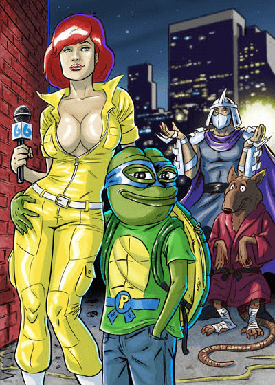 PSEUDOPEPE | Series 29, Card 16 | 1 of 100 | Rare Pepe