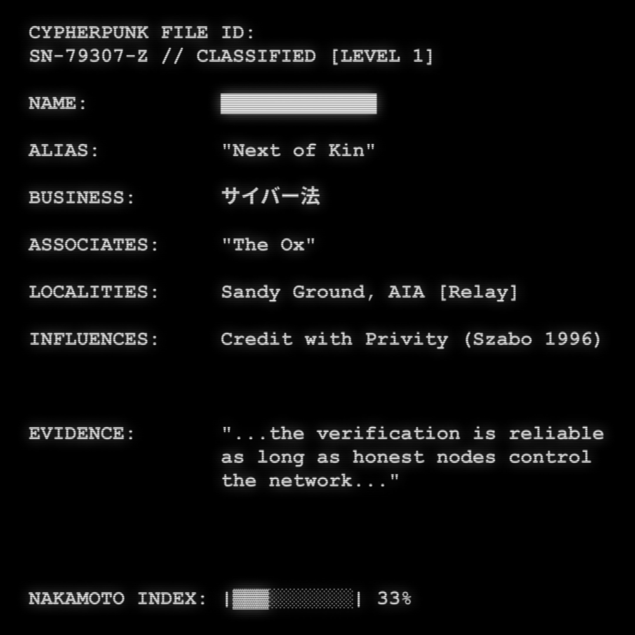 CYPHERPUNK FILES #6982