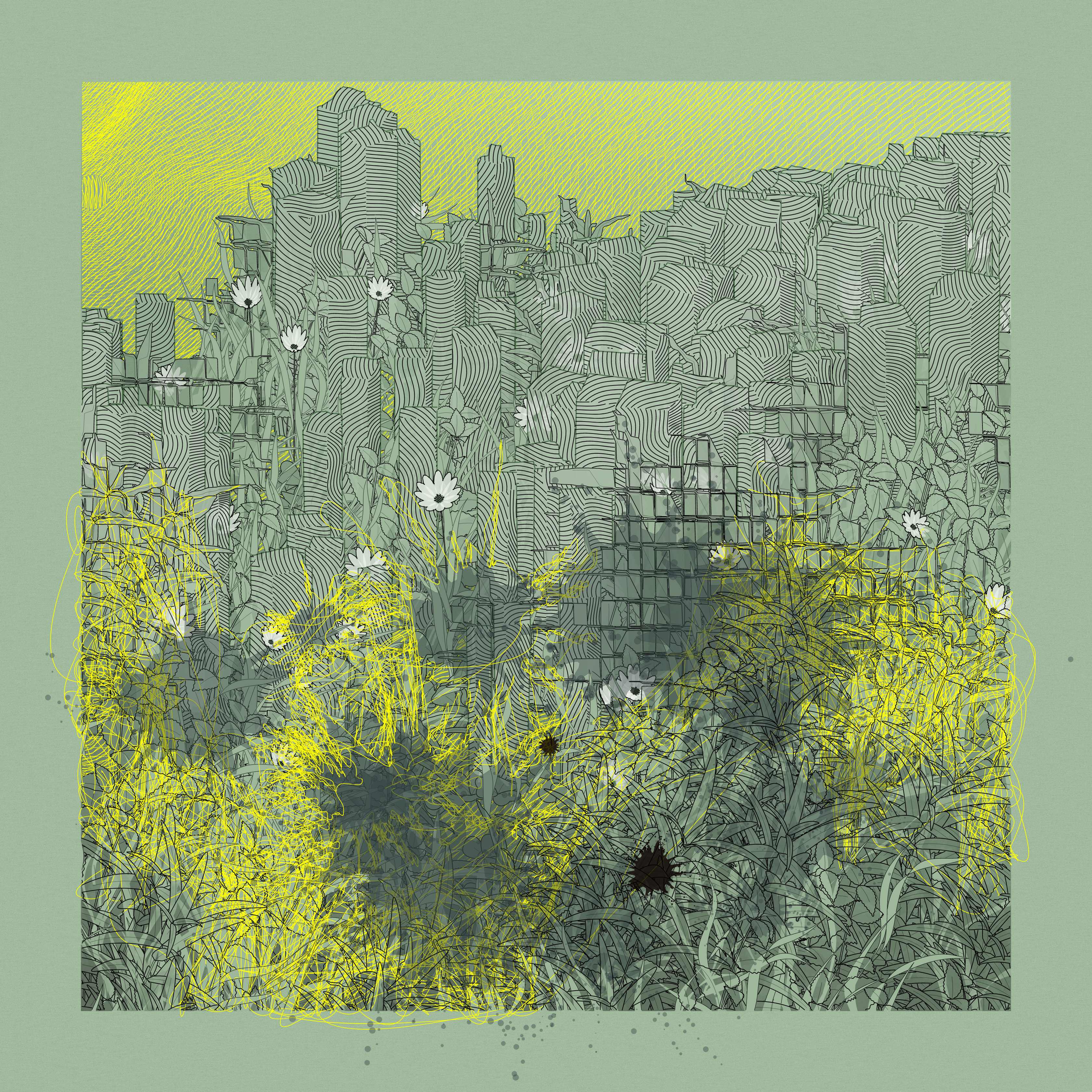 Landscape with Carbon Capture #6844