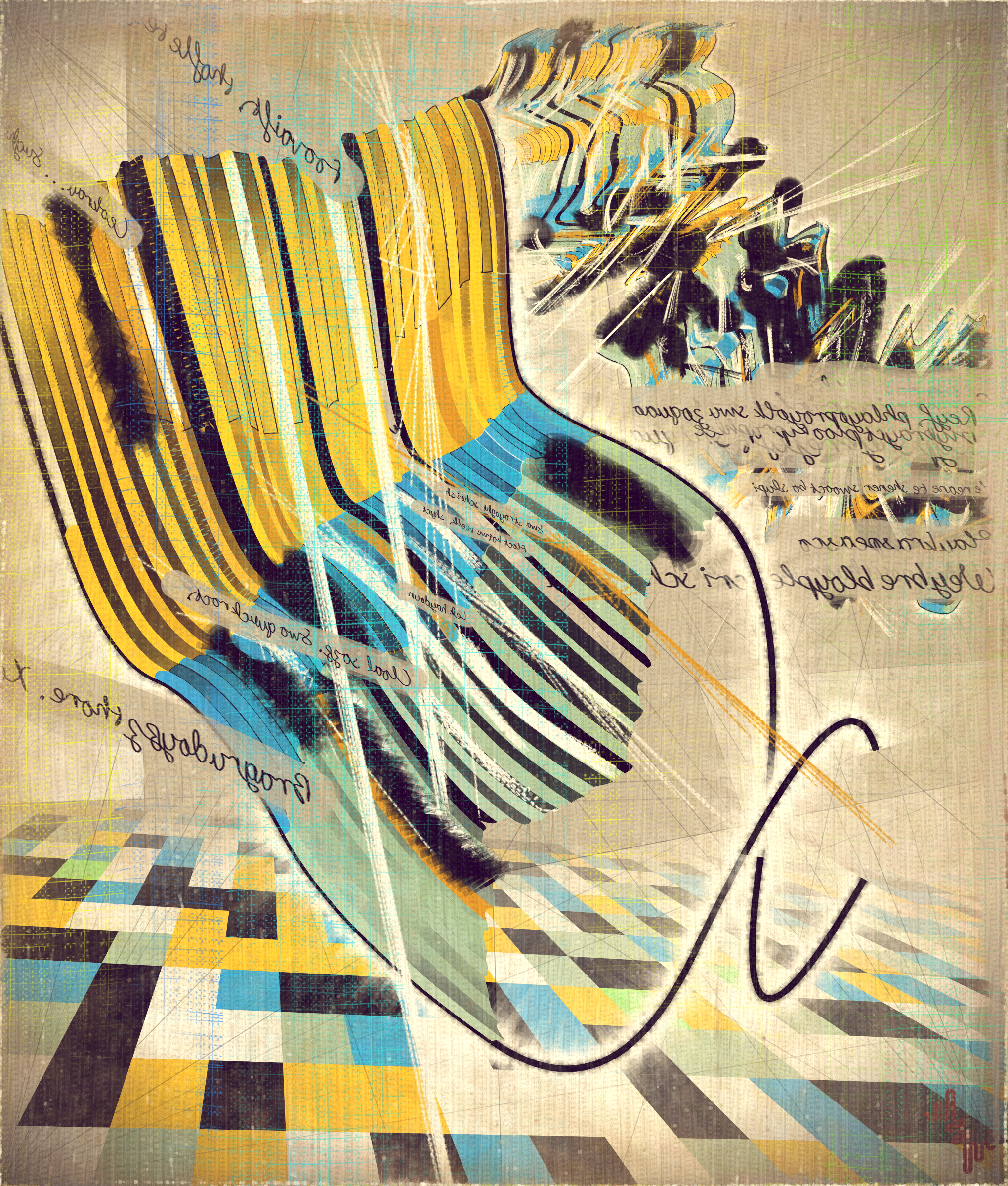 Amplitudes of Canvas #365