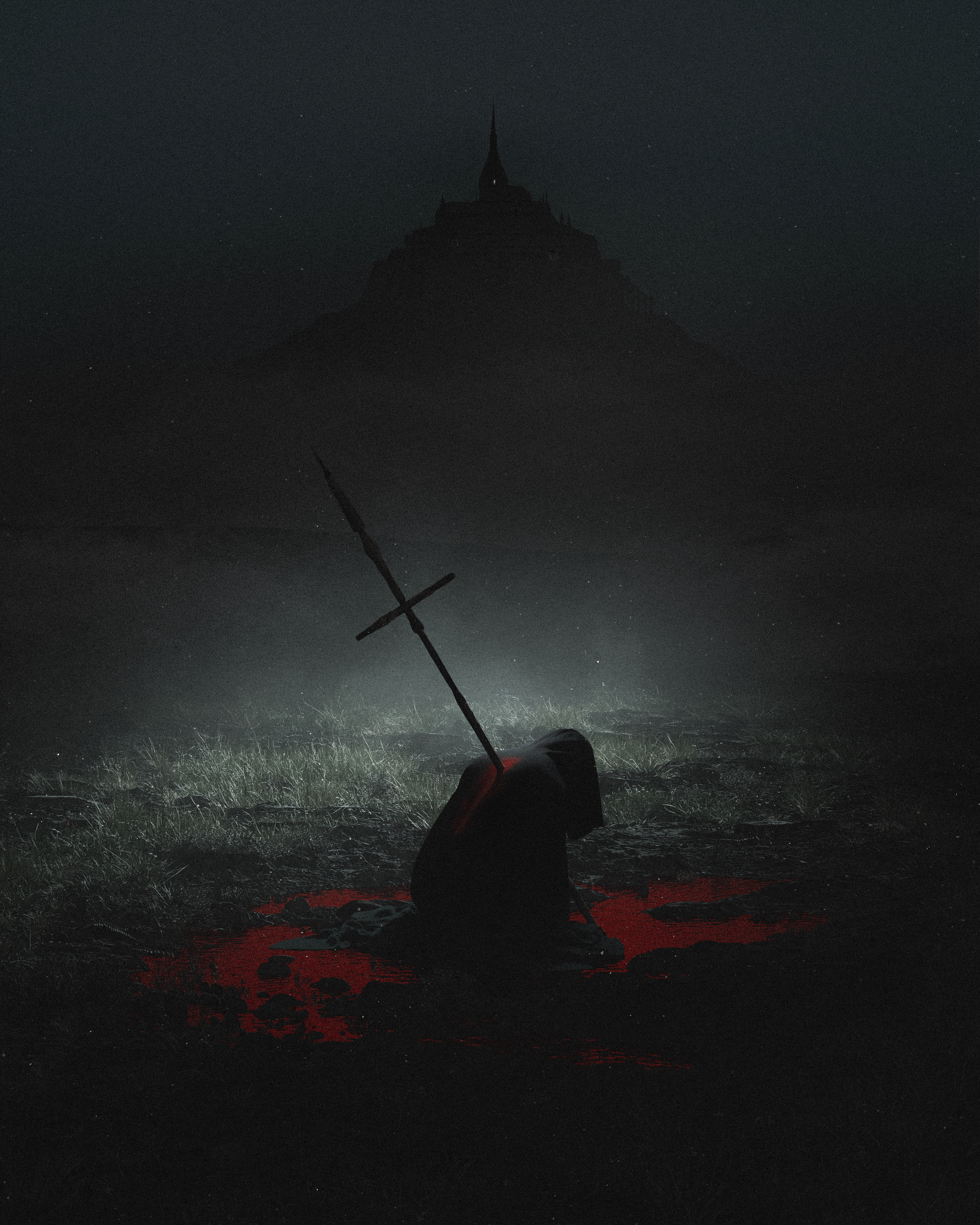 bleeding out