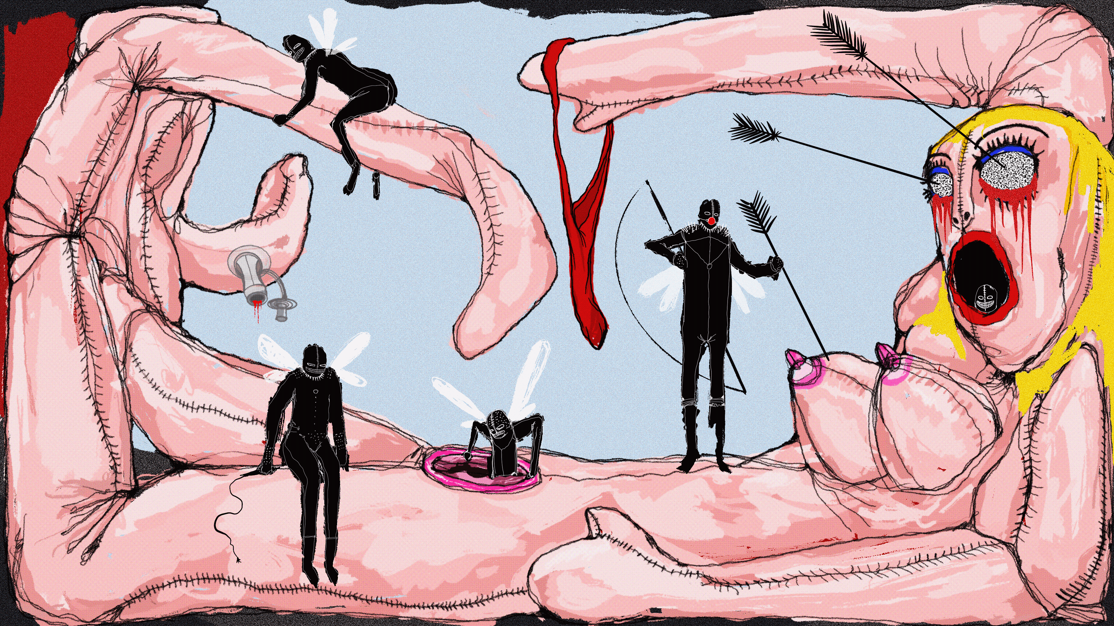 Love Is In The Air (prelimb sketches) #8/10