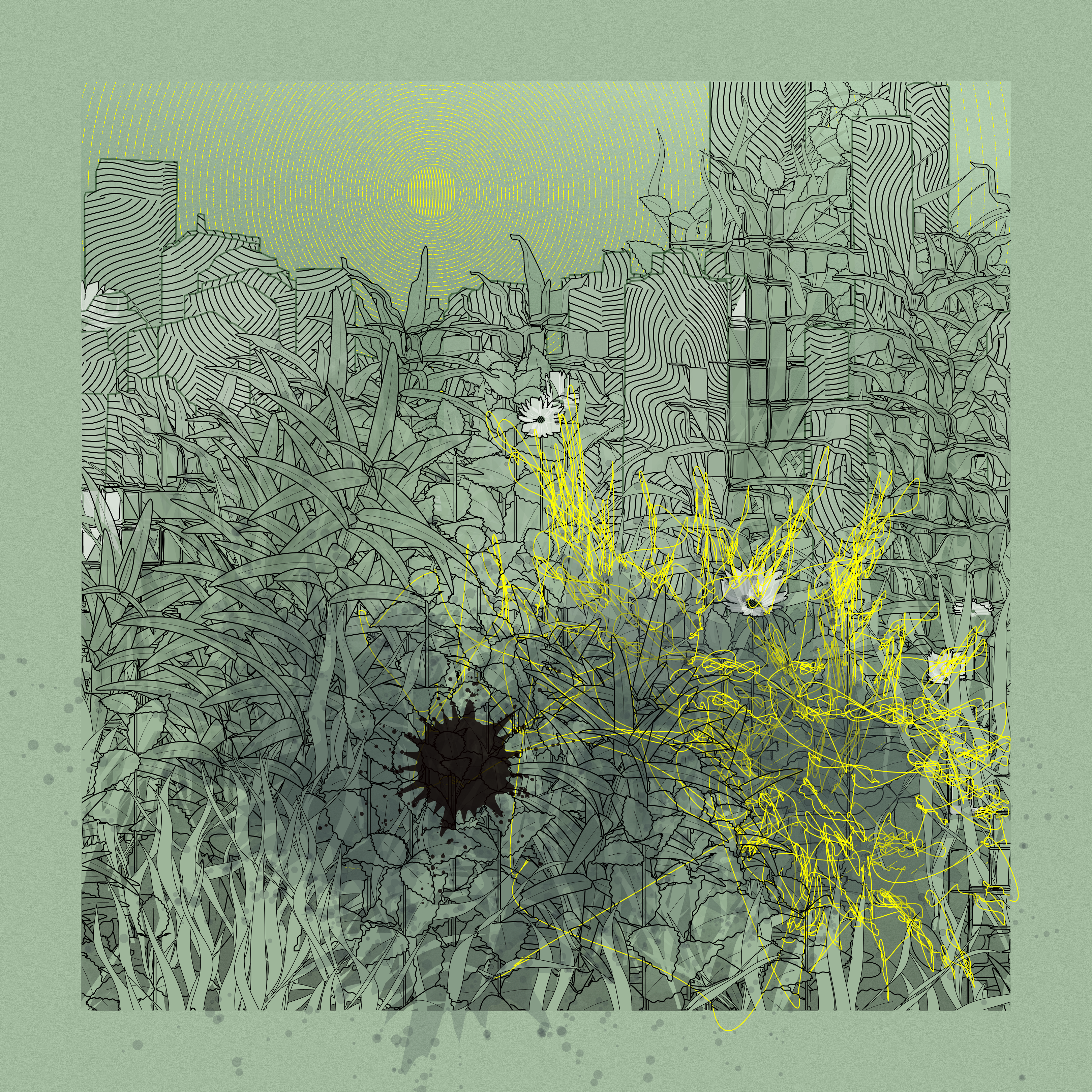 Landscape with Carbon Capture #3519