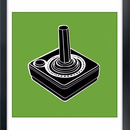Joystick In Green