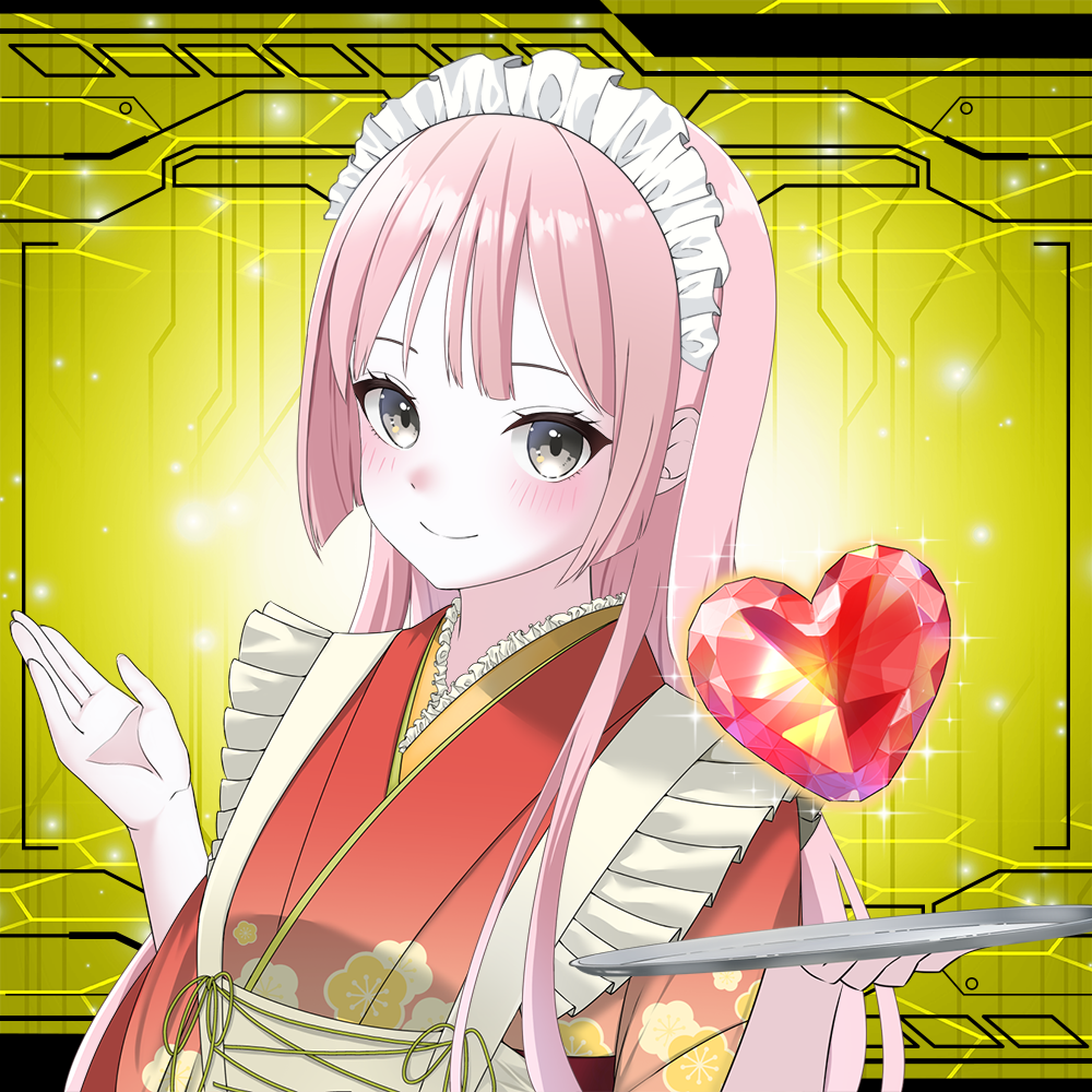 NFT OCS Genesis #2717 MAID-SAN