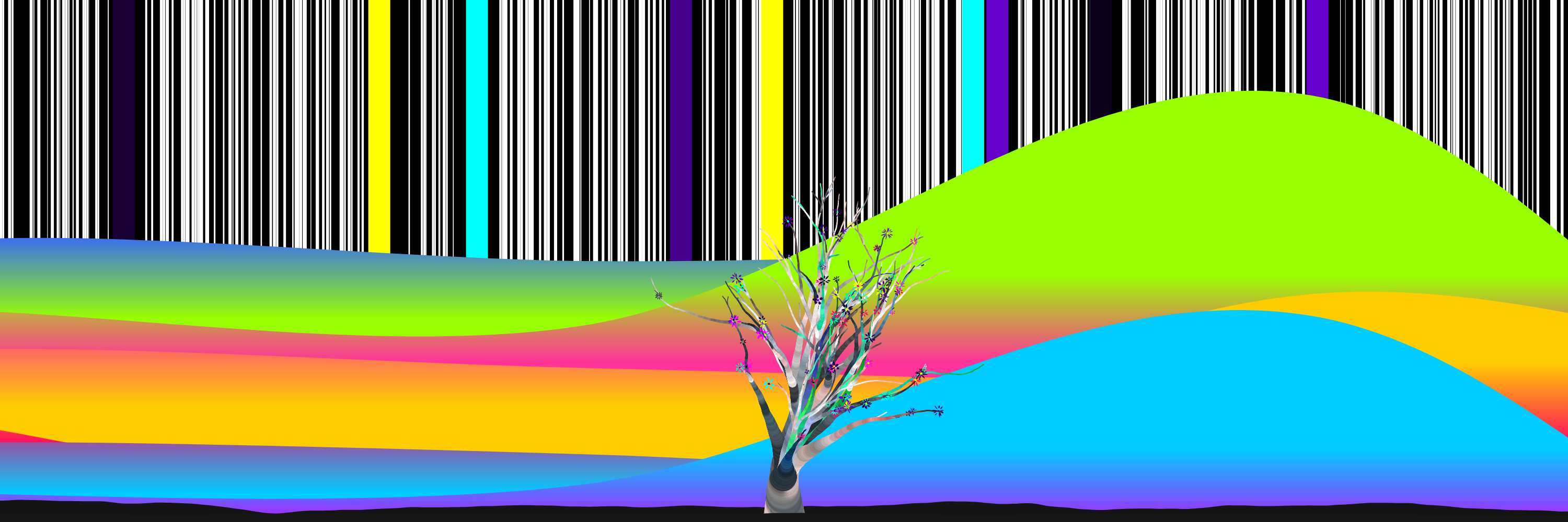 Coded Flowering Banner #027