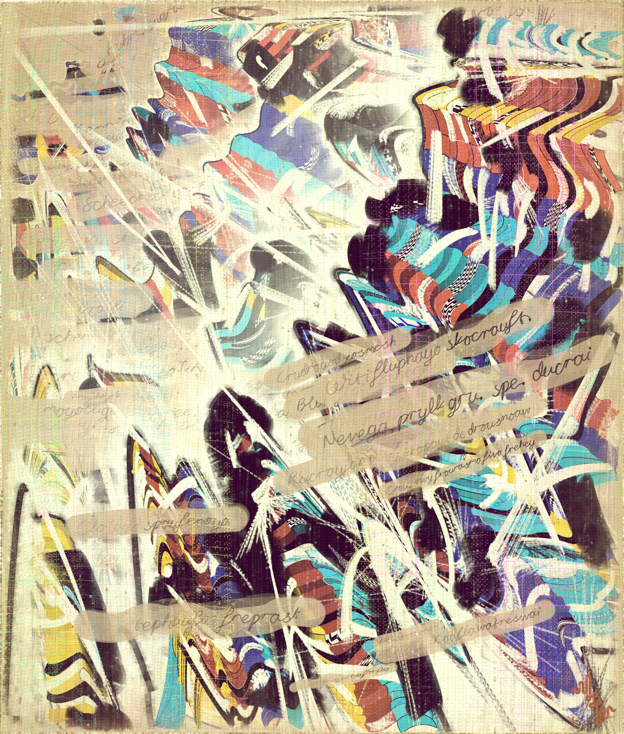 Amplitudes of Canvas #6