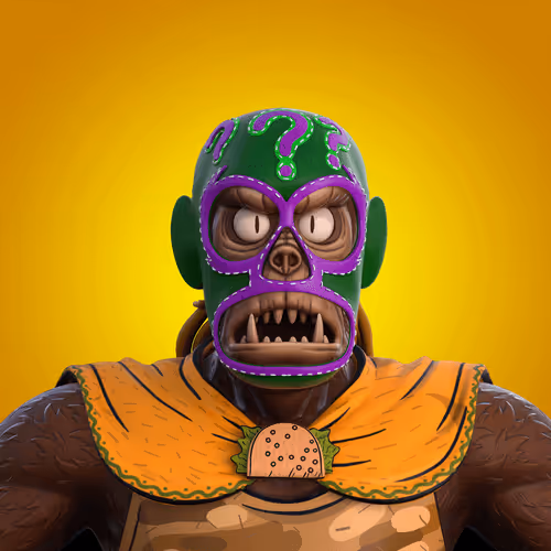 Lucha 3D Knockout #161