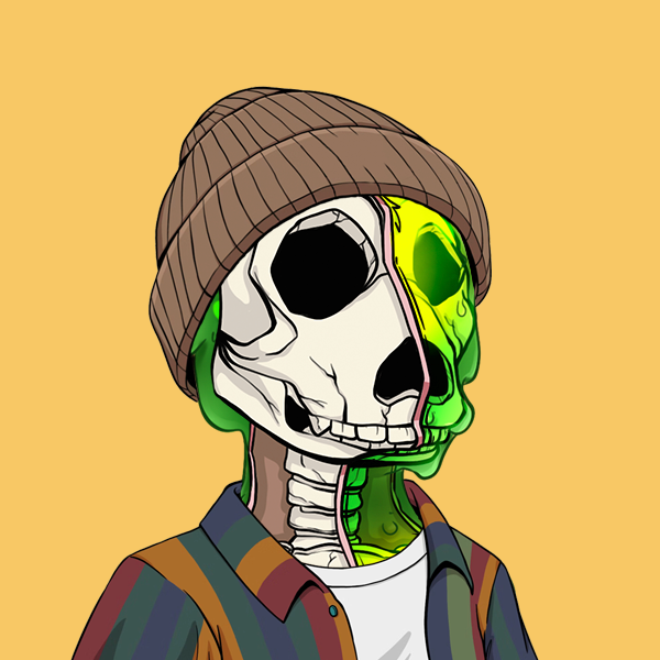 Zombie Okay Bear #3545