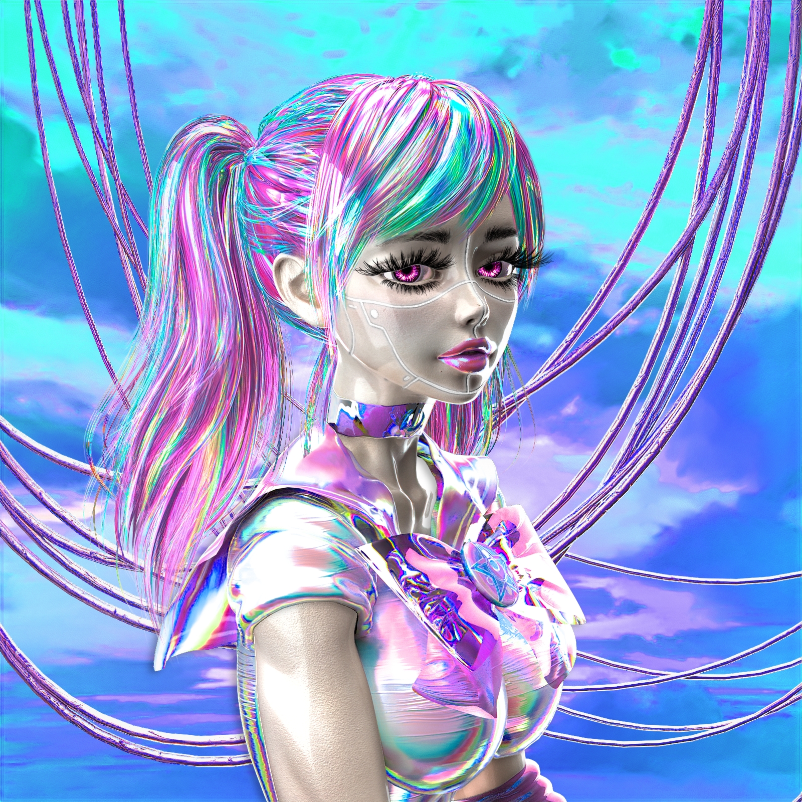 Glitch Girl #1955