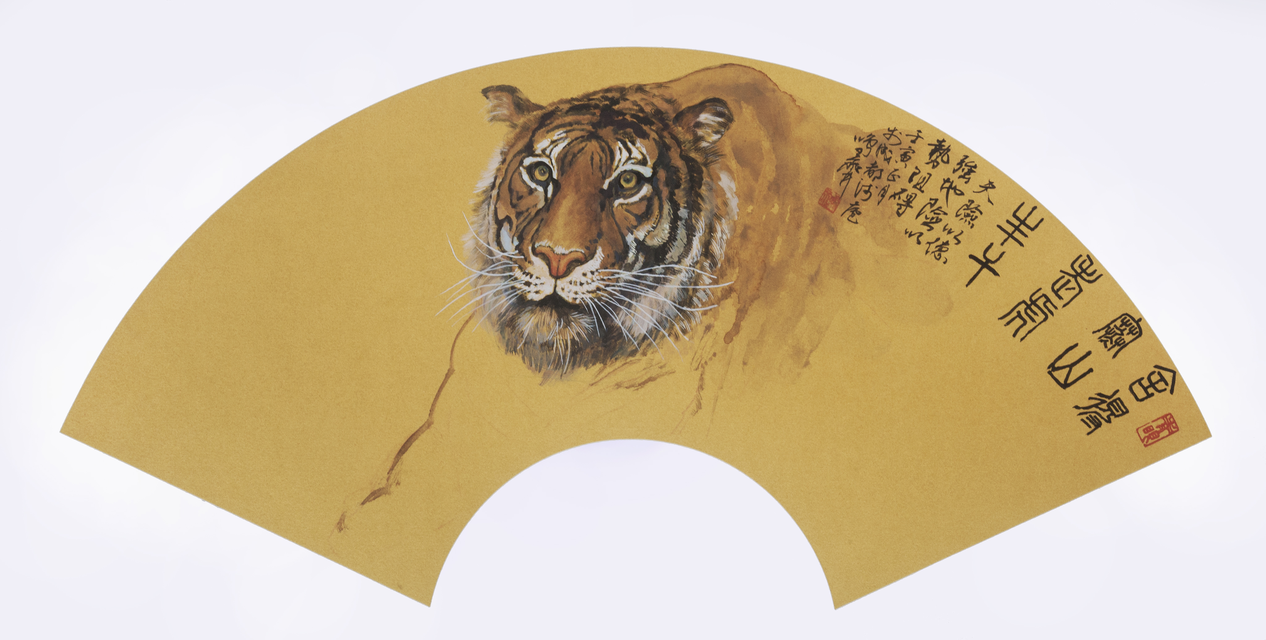 Only by braving the cold mountains can the tiger’s might be revealed.