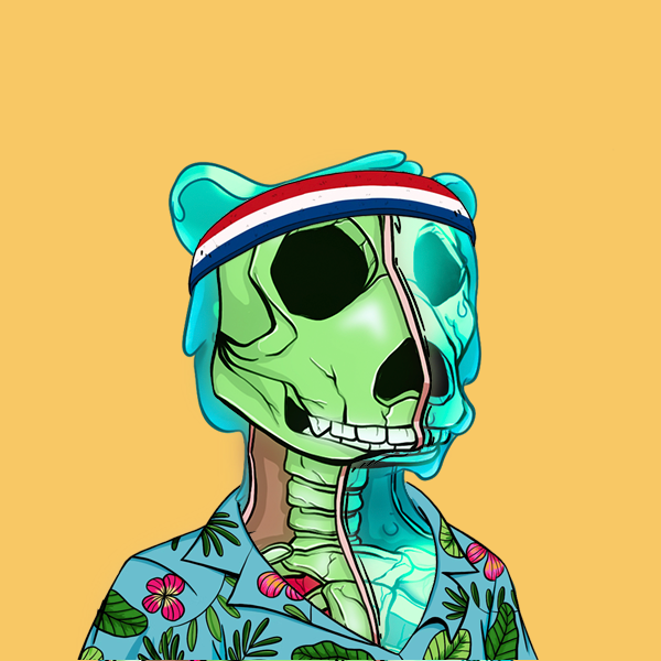 Zombie Okay Bear #3547