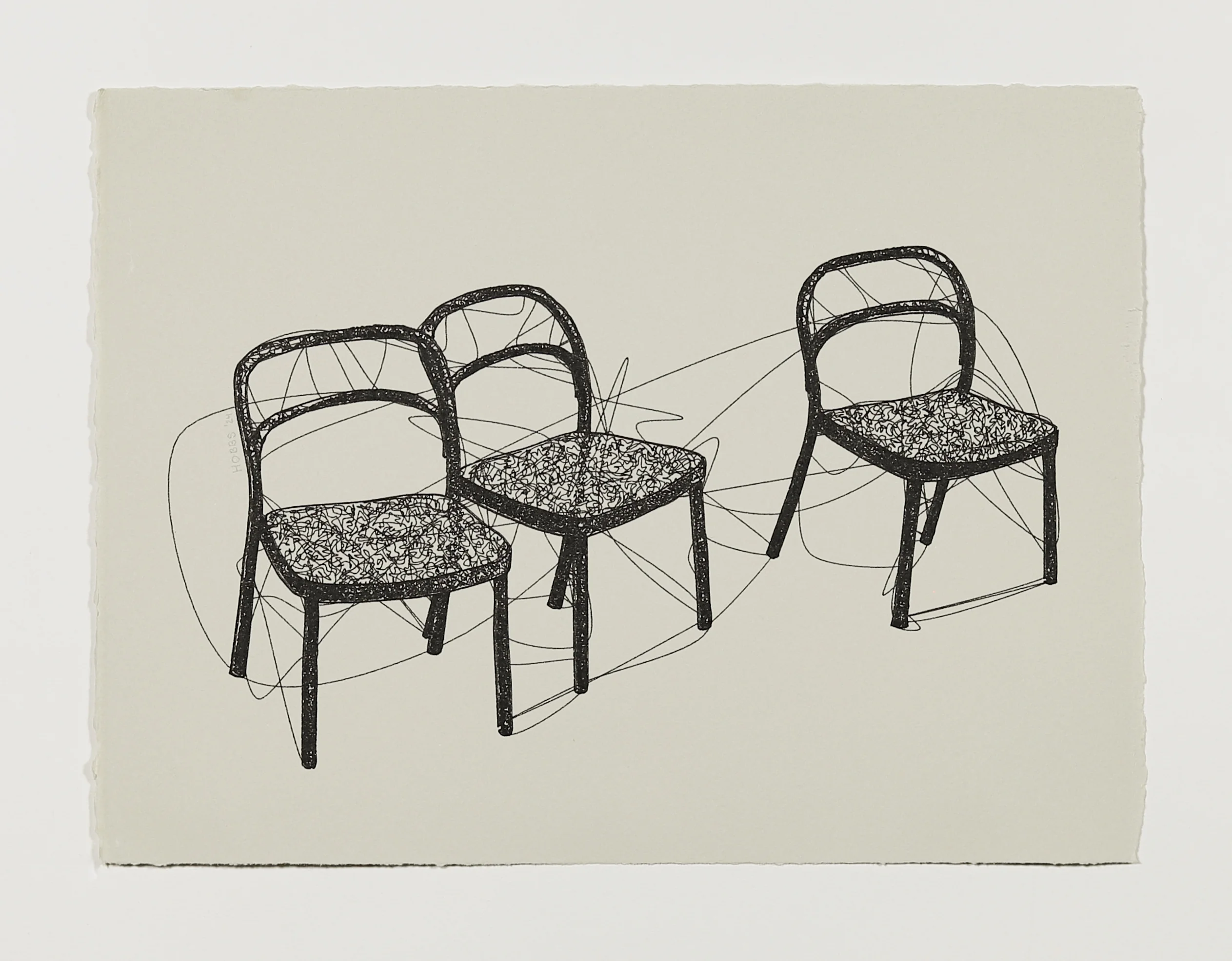 New Space #6 (Three Chairs)