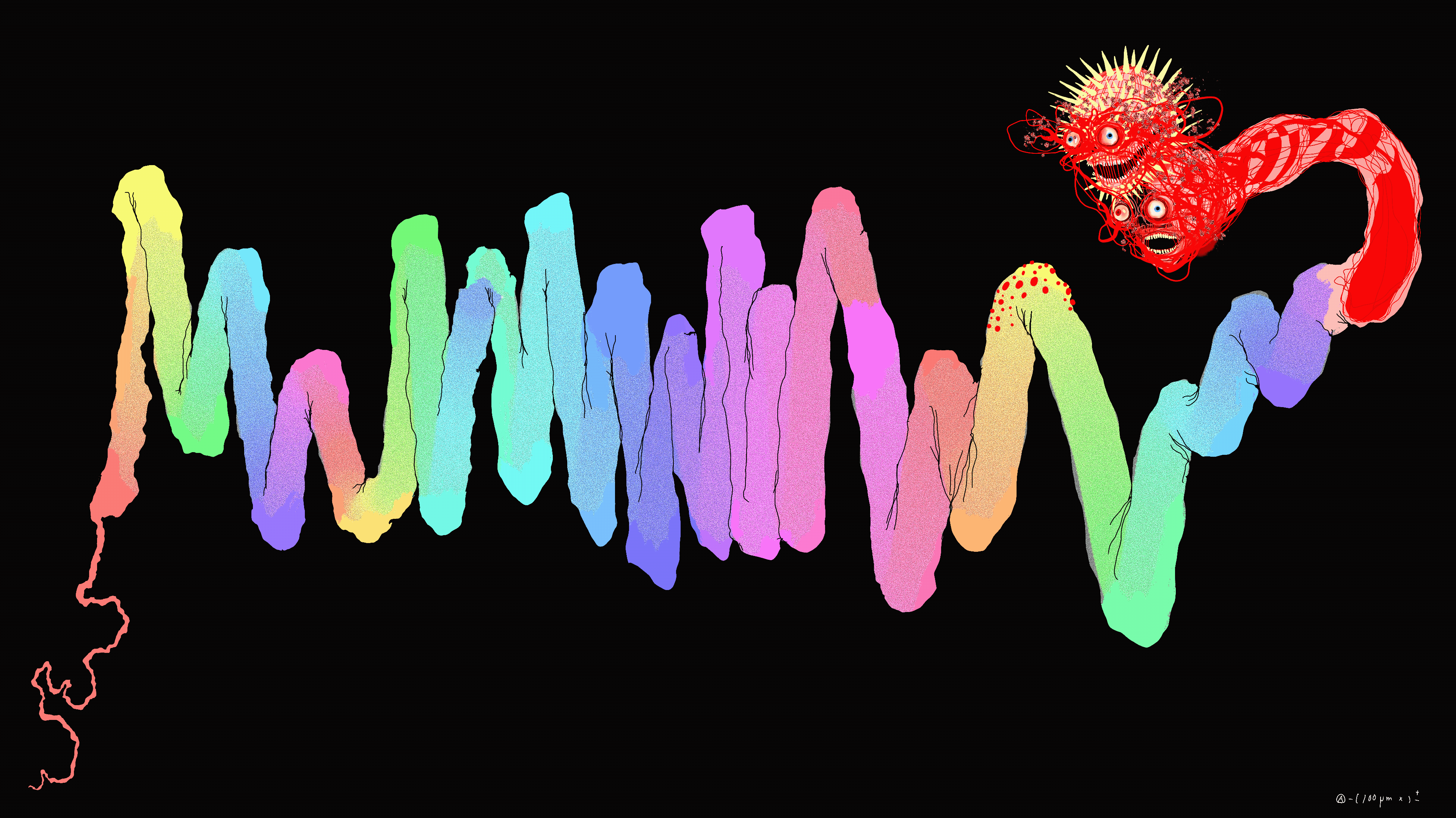 Chromie Tapeworm Micrograph Reverse Final