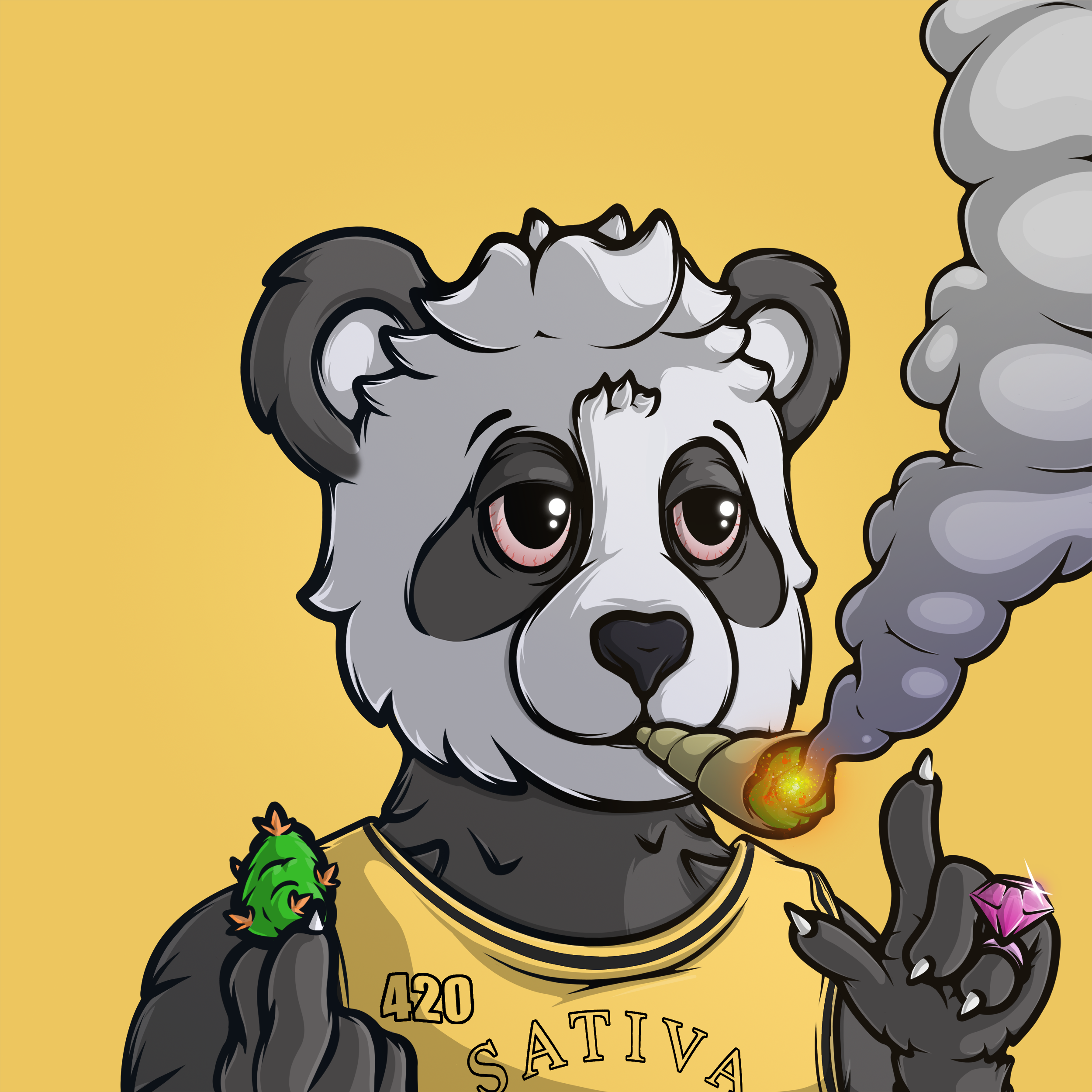 Puff Puff Pandas #3205