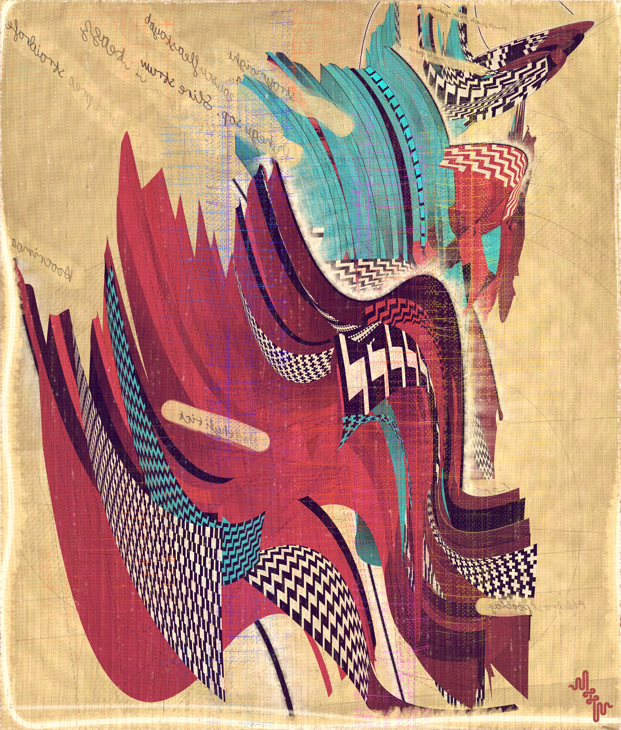 Amplitudes of Canvas #497