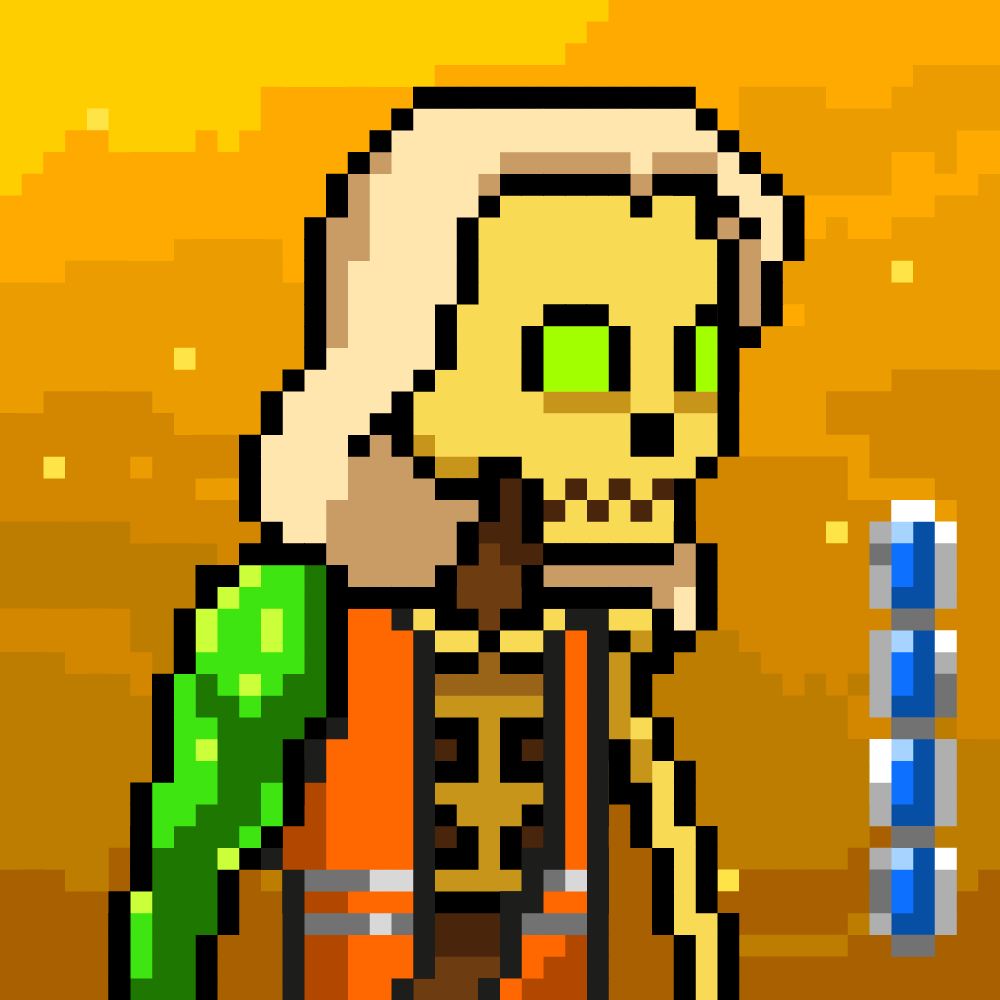 Ordinal Ladies Skull #2723