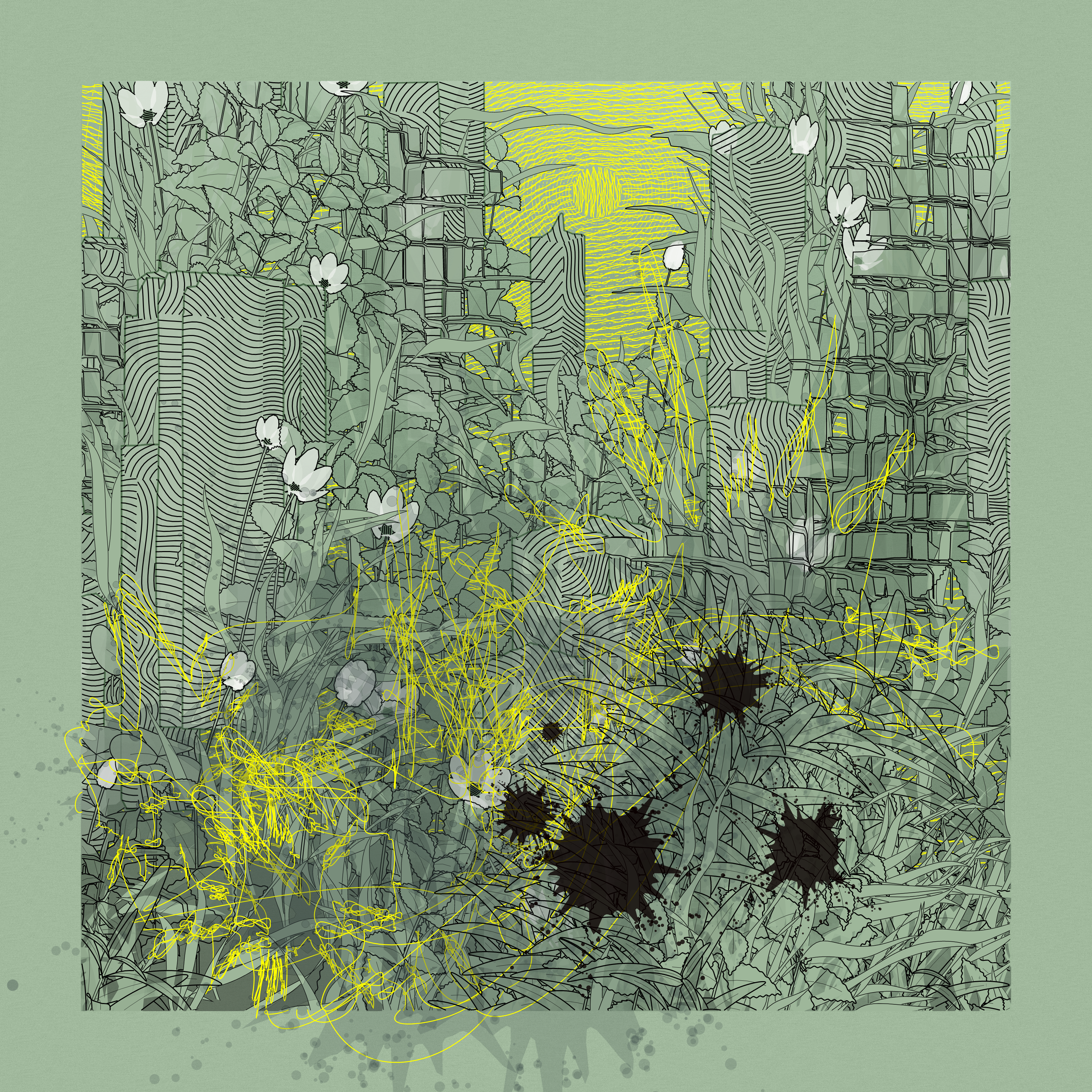 Landscape with Carbon Capture #301
