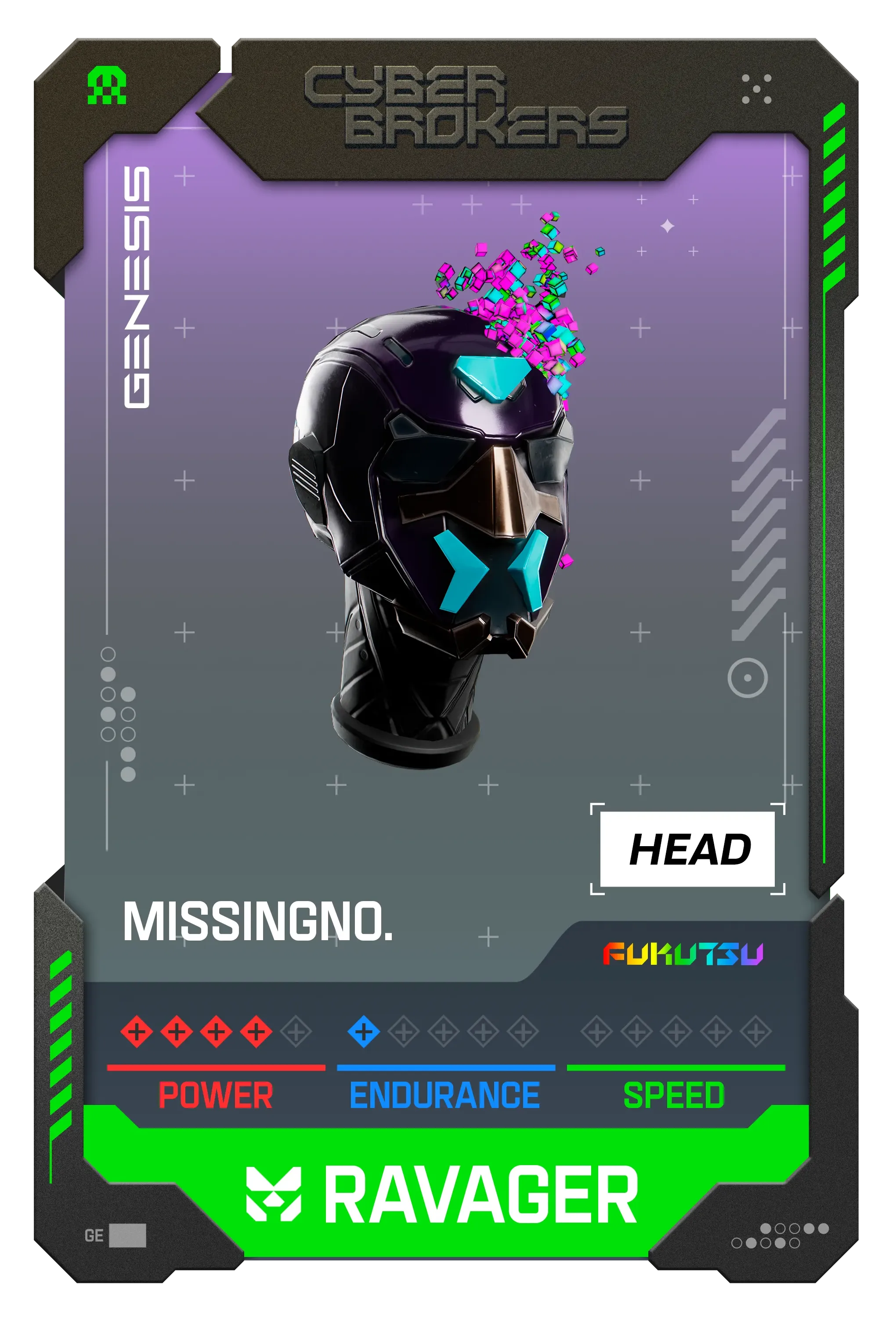 MissingNo. Ravager Head 