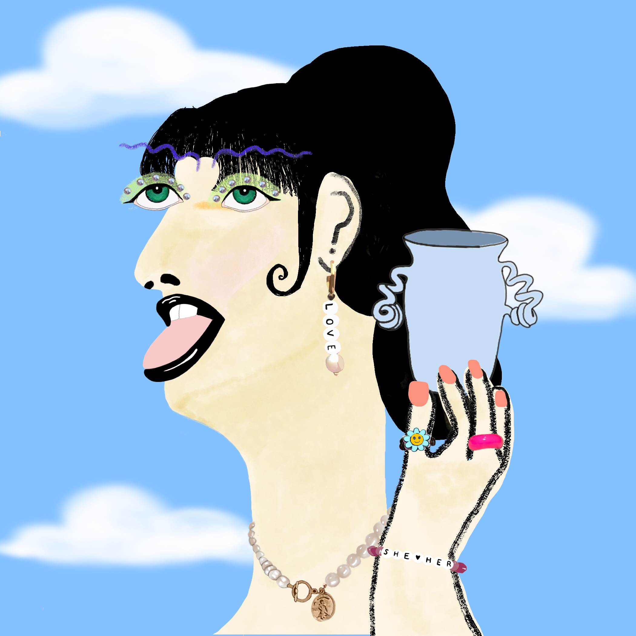 Women with Vases #63