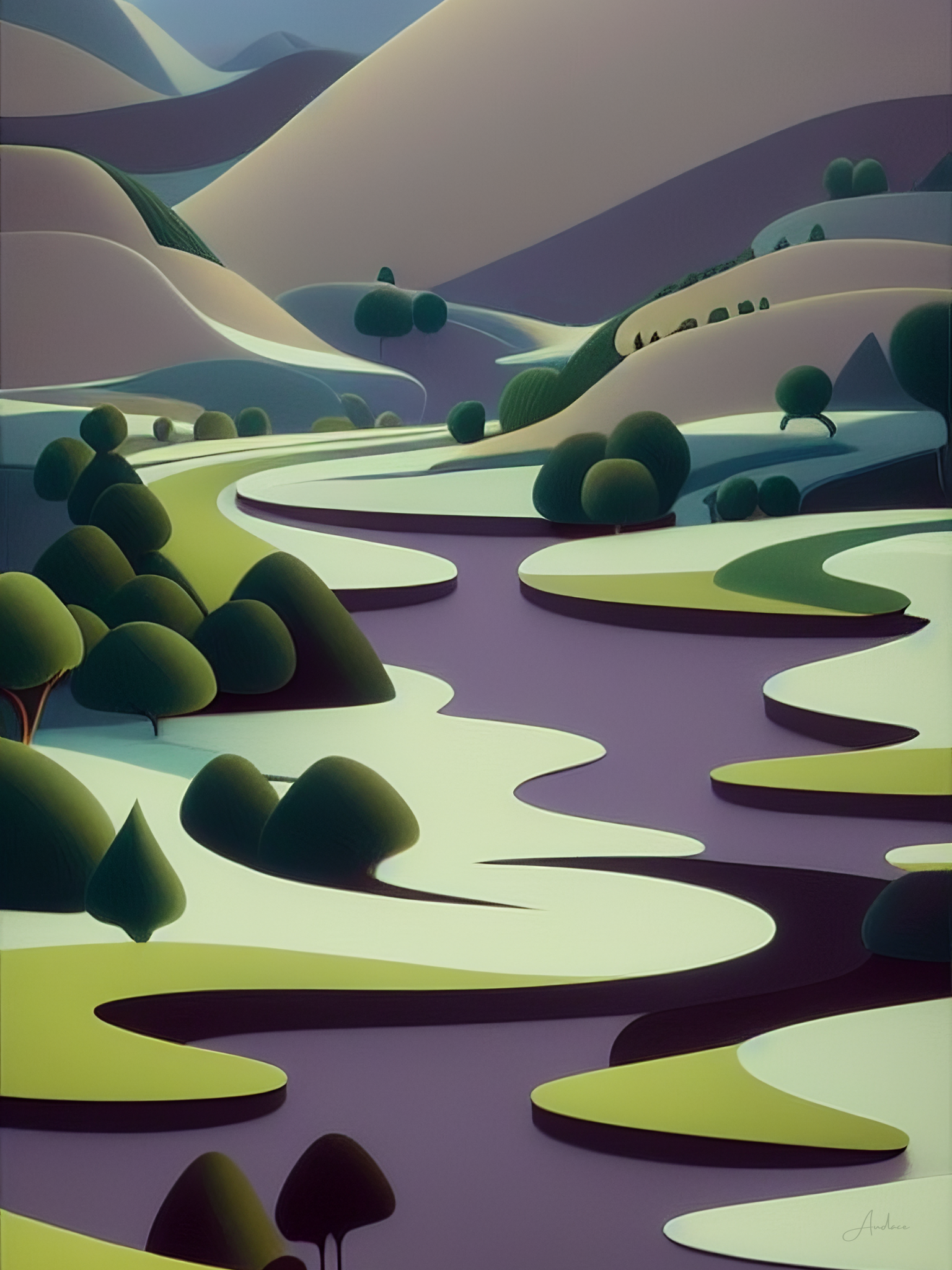 LAVANDER RIVER #6