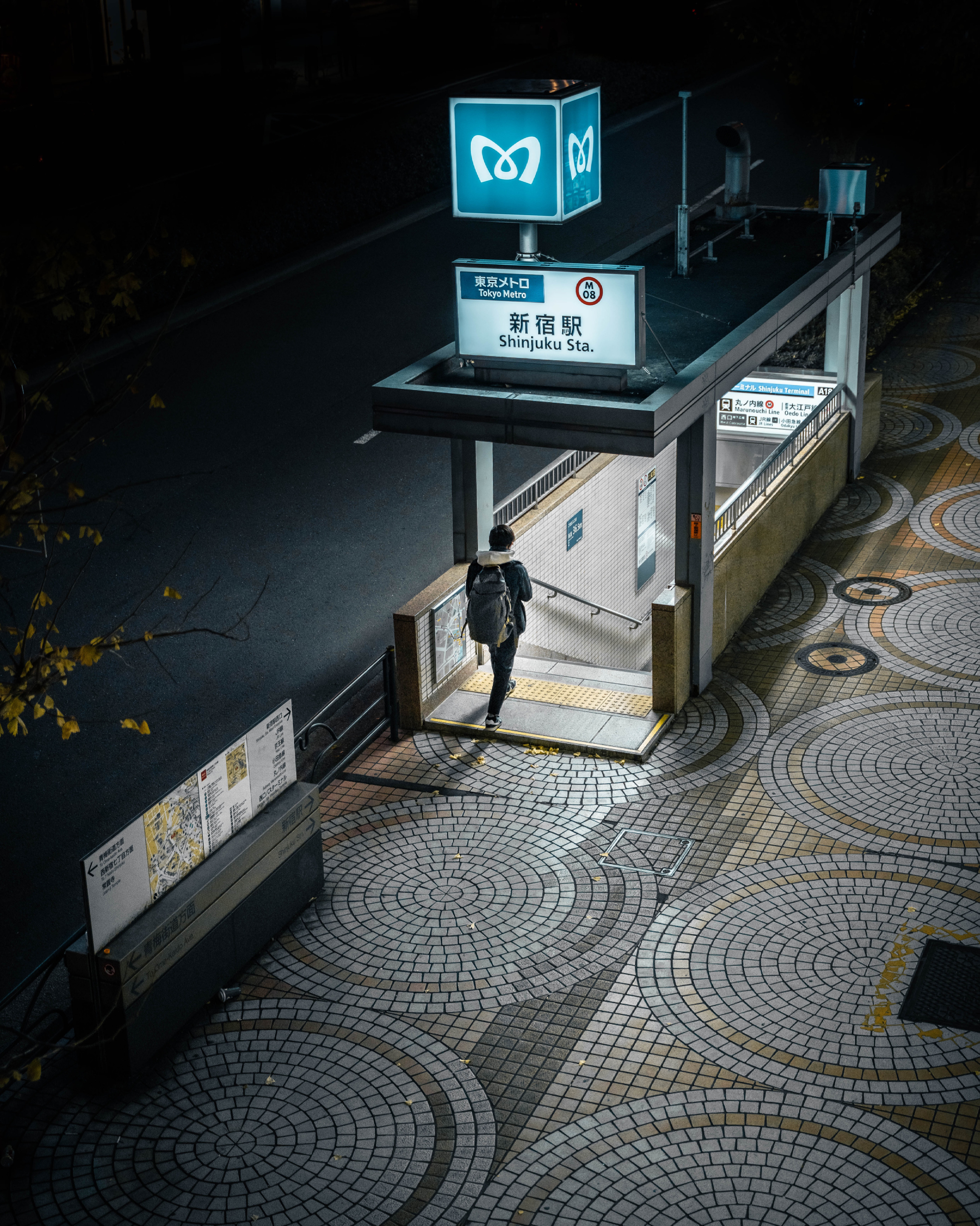 Subway entrance