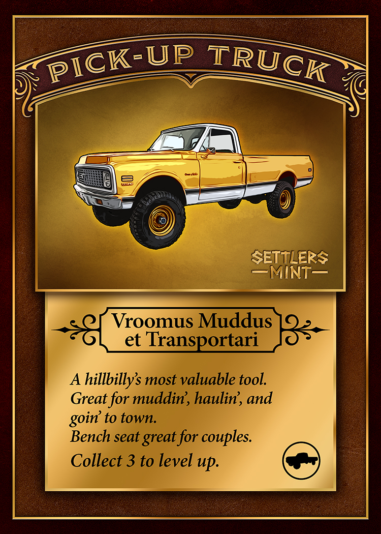 Hillbilly Holler Modifier Card - Settlers Mint