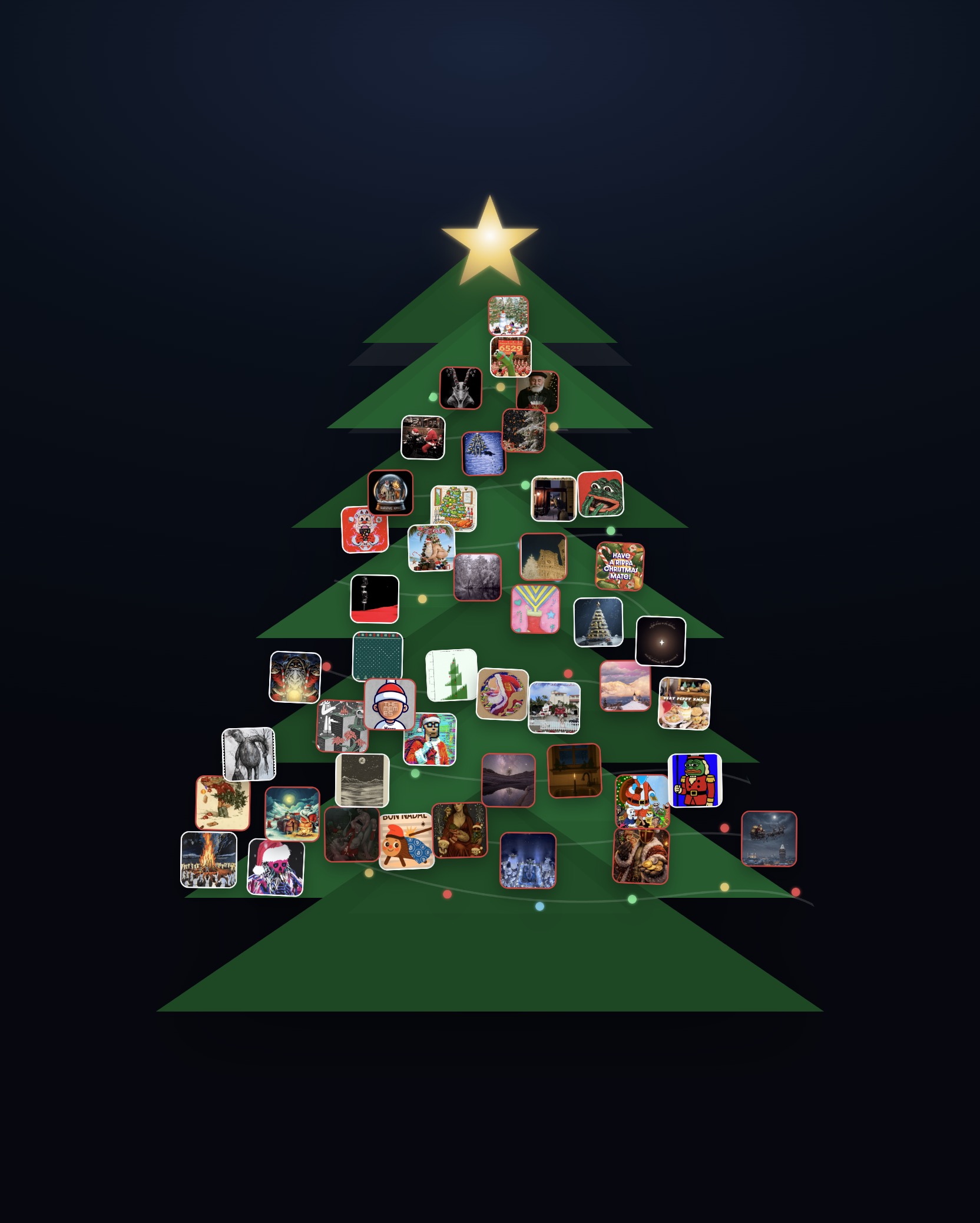 Network Christmas Tree