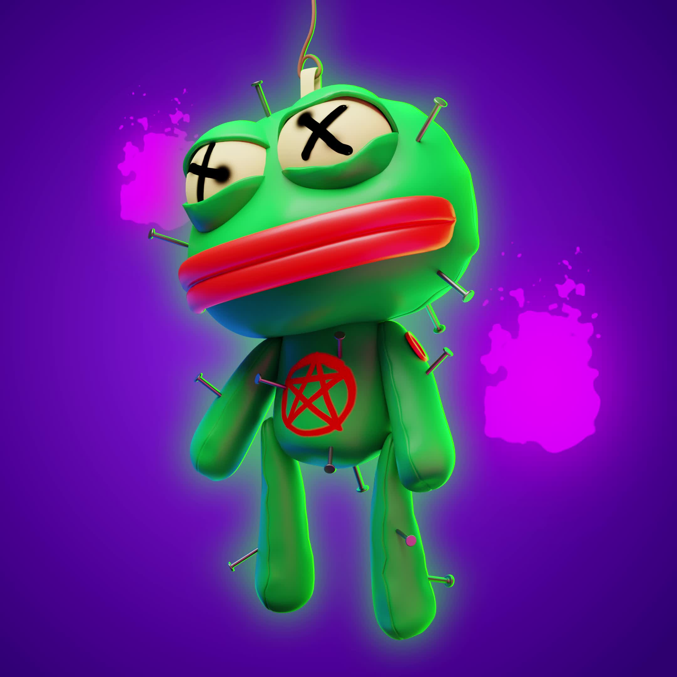 Froggy Voodoo Doll #13/14