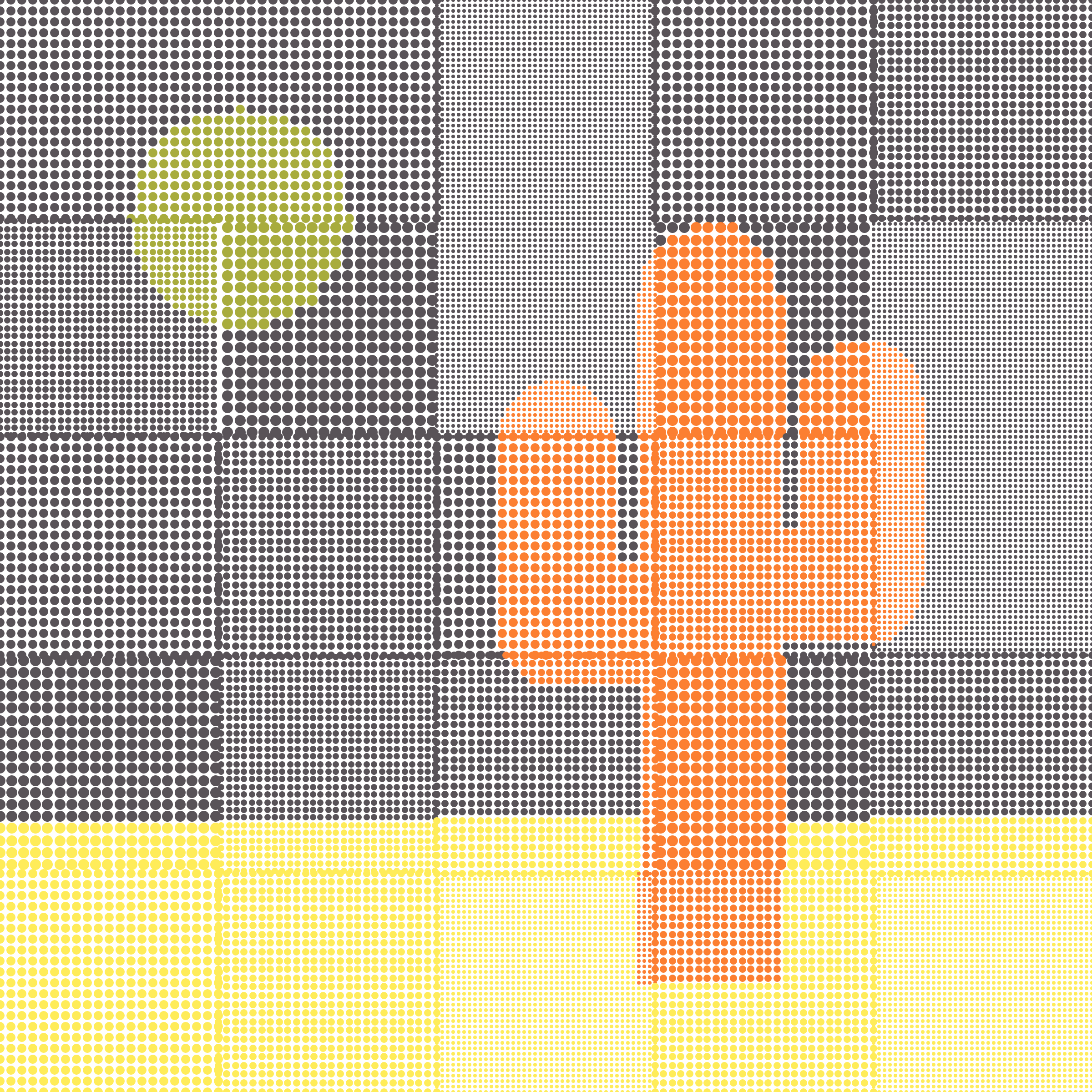 Patchwork Saguaros #4