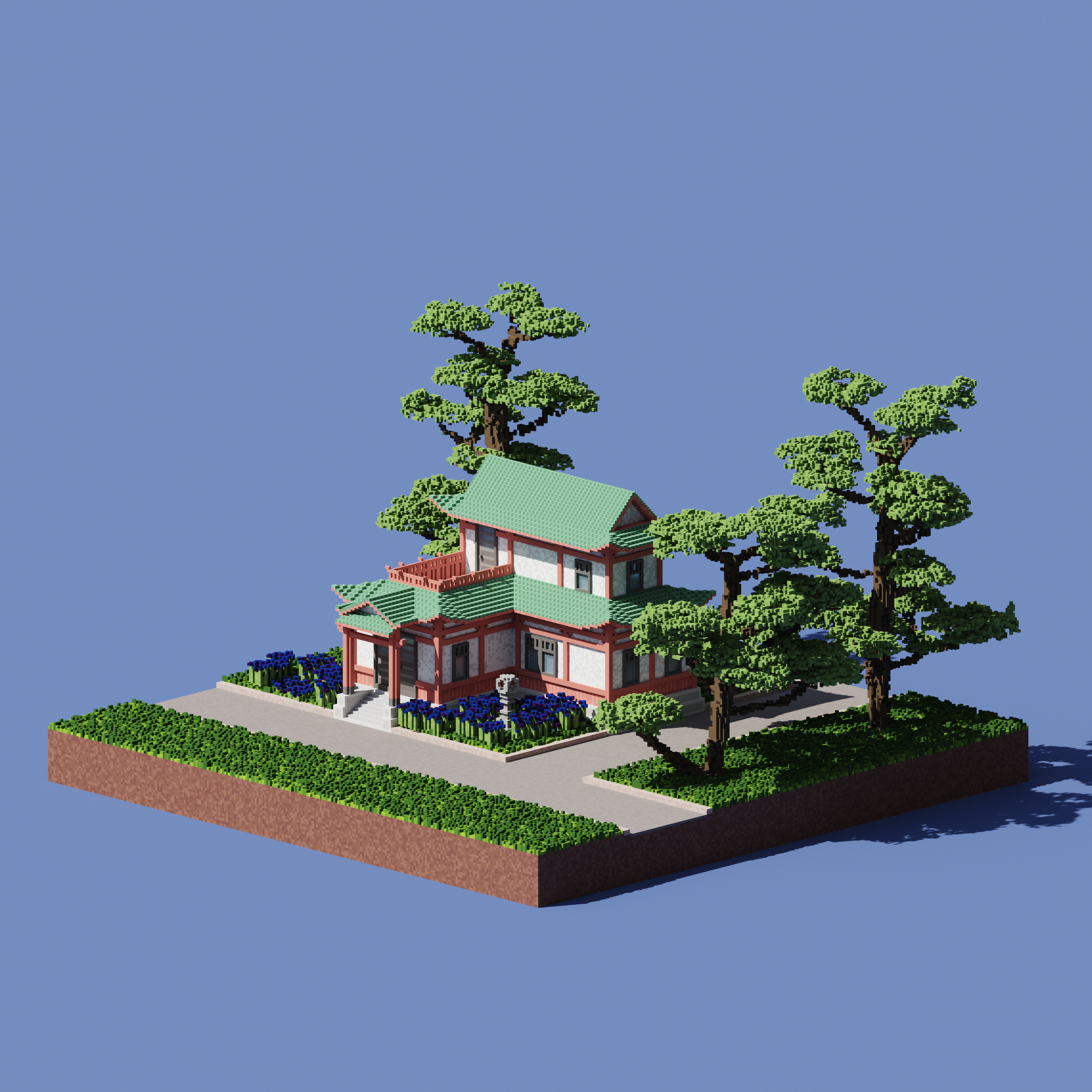 Voxel Universe Plot #110