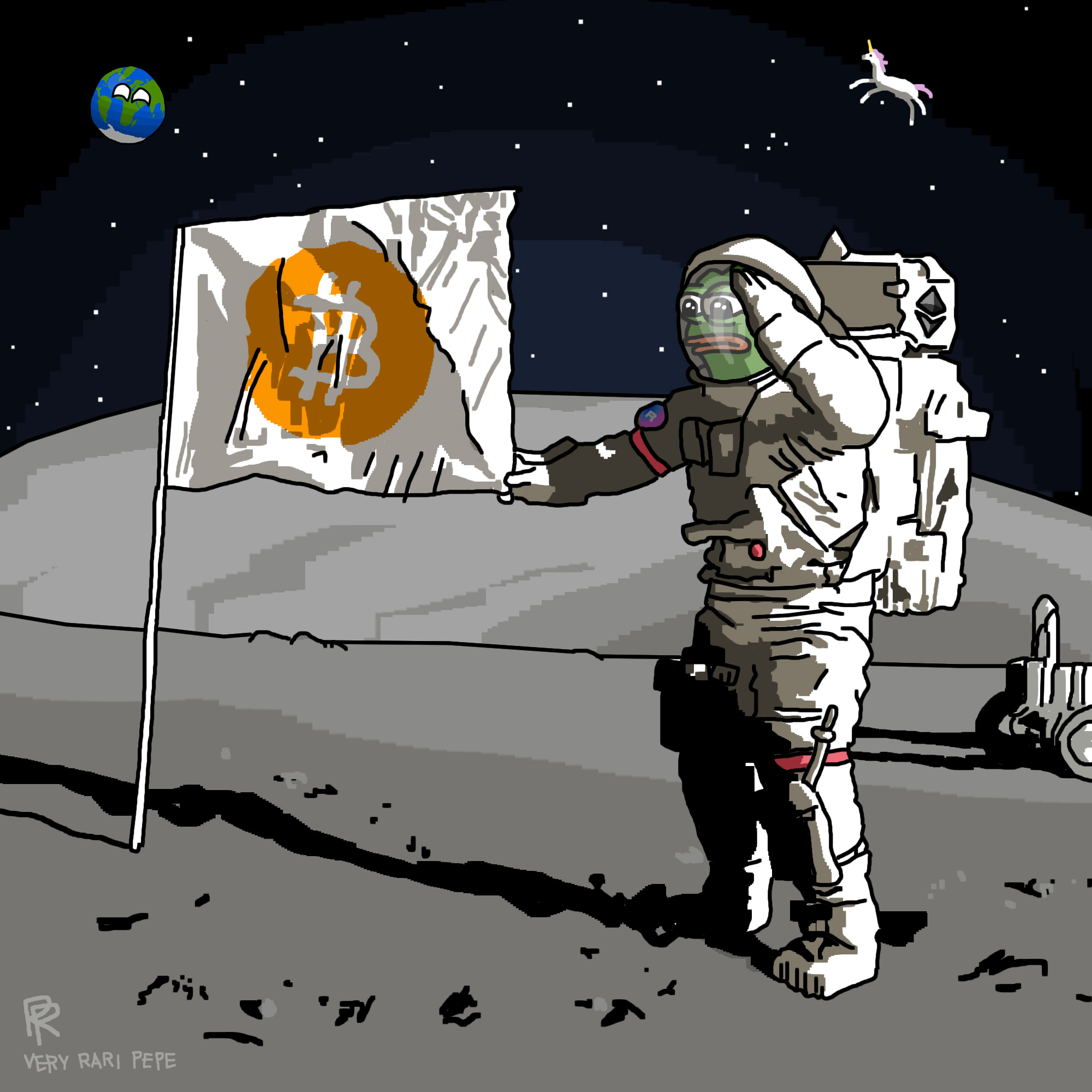 Moon Mission Pepe.