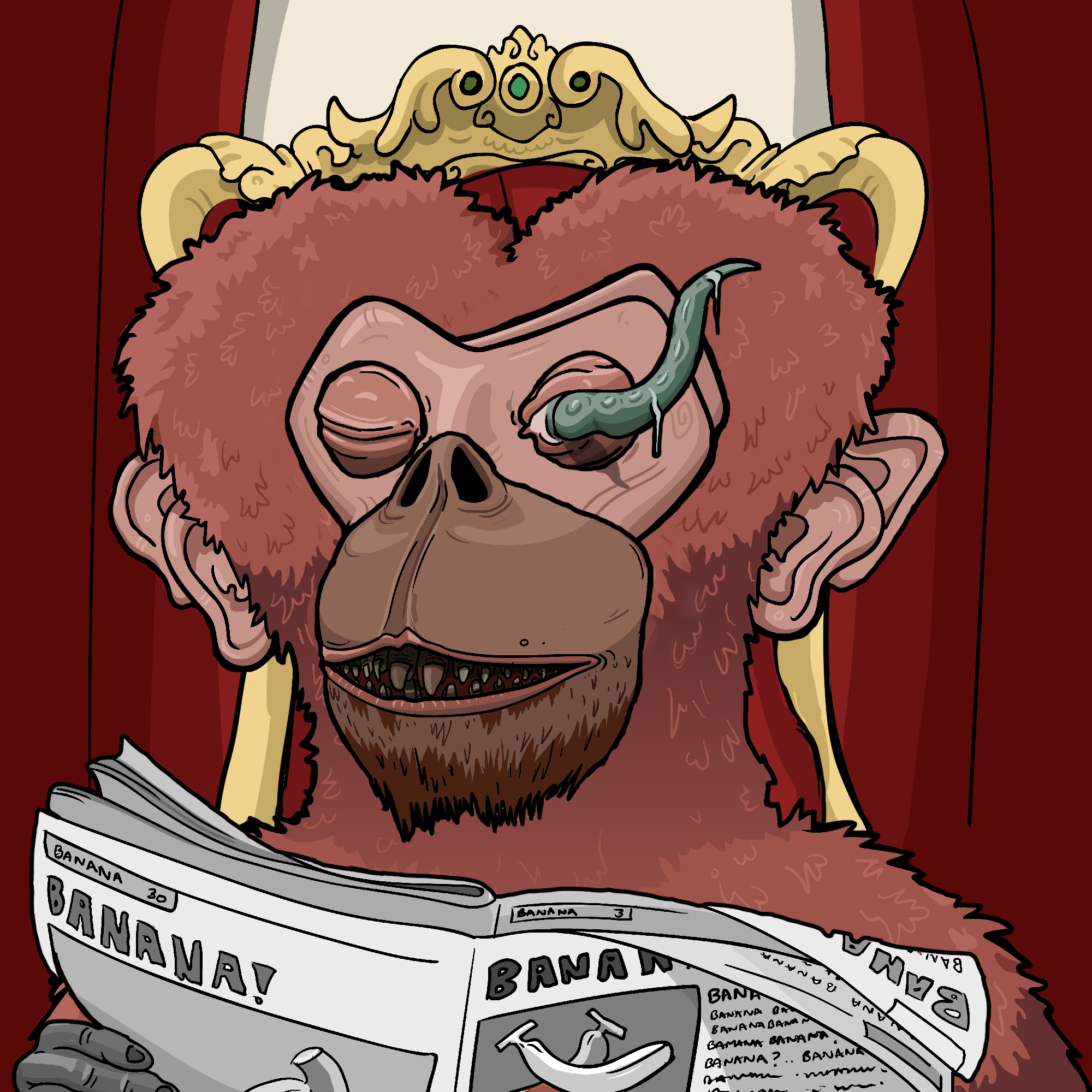 Bad Trippin Ape #446