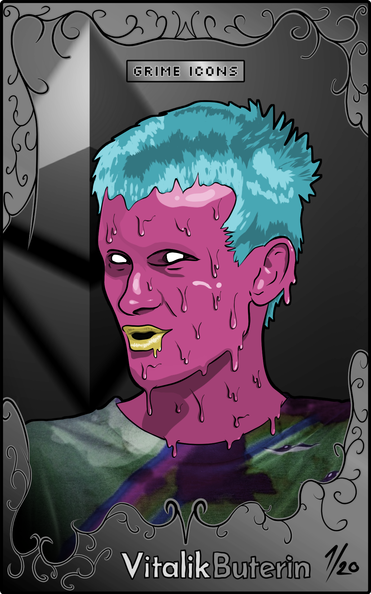 Vitalik Buterin - Grime Icons