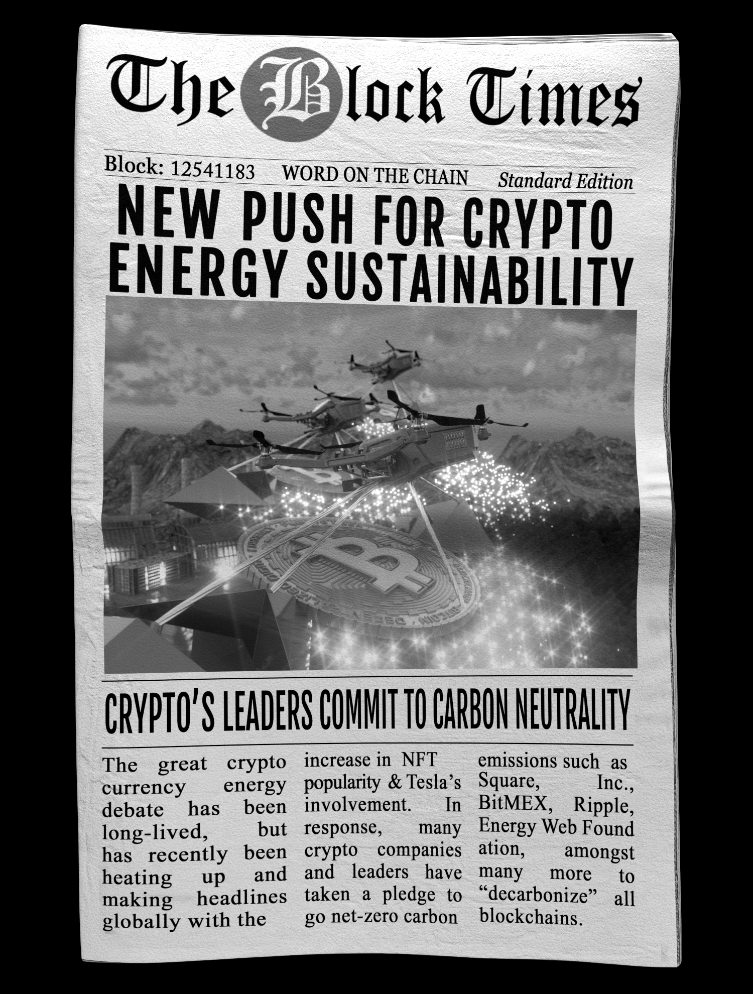 New Push For Crypto Energy Sustainability