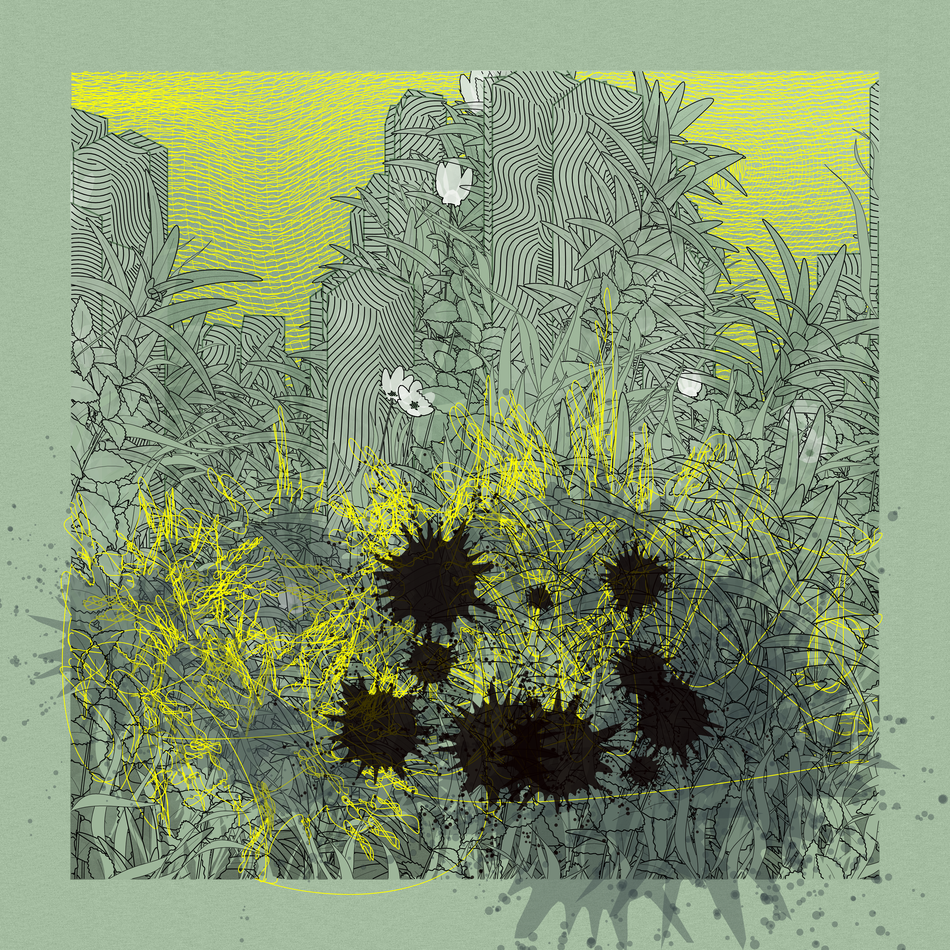 Landscape with Carbon Capture #6698