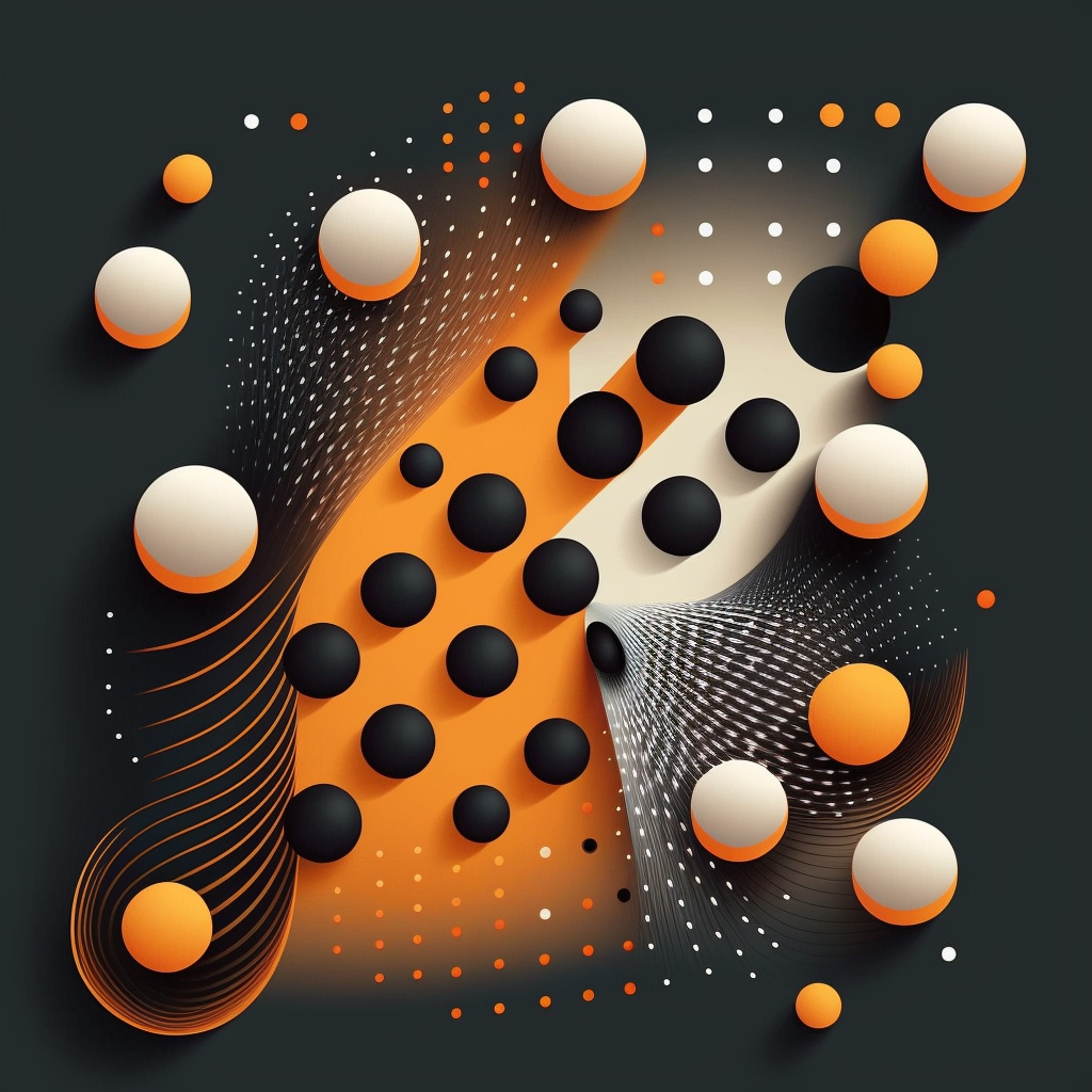 Circles and lines Orangina