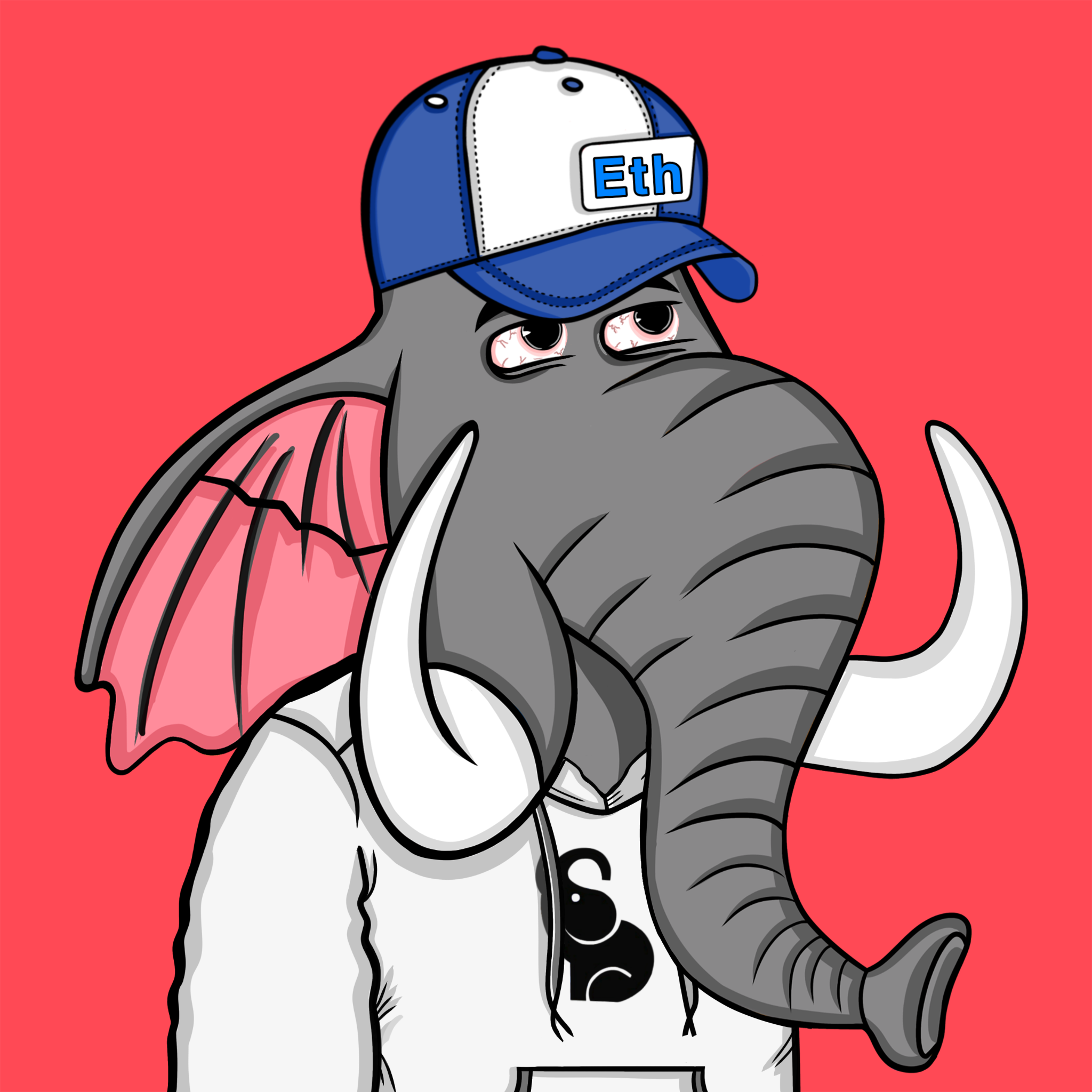 Untamed Elephant #6889