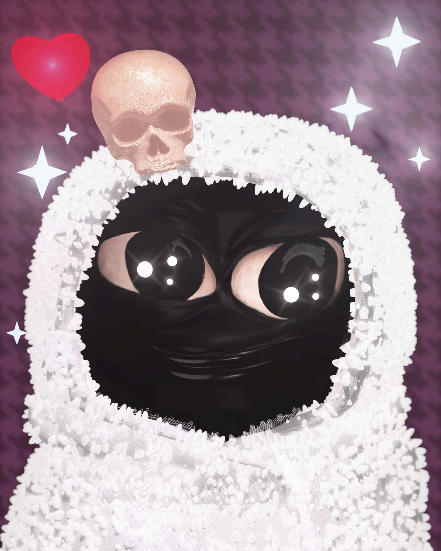 Ghoust Glitch Hoodie Smowlispri