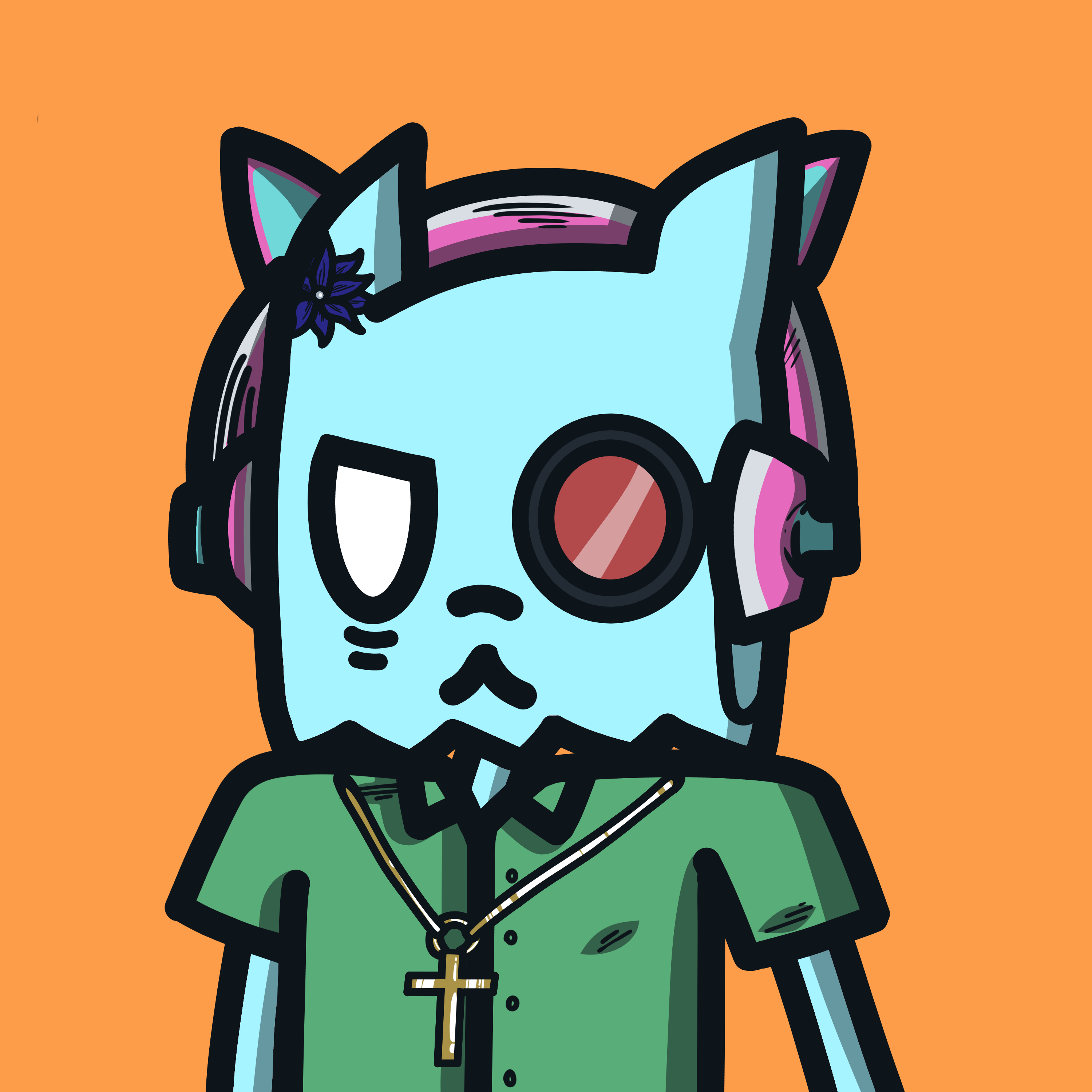 Skeletal Cats #2197