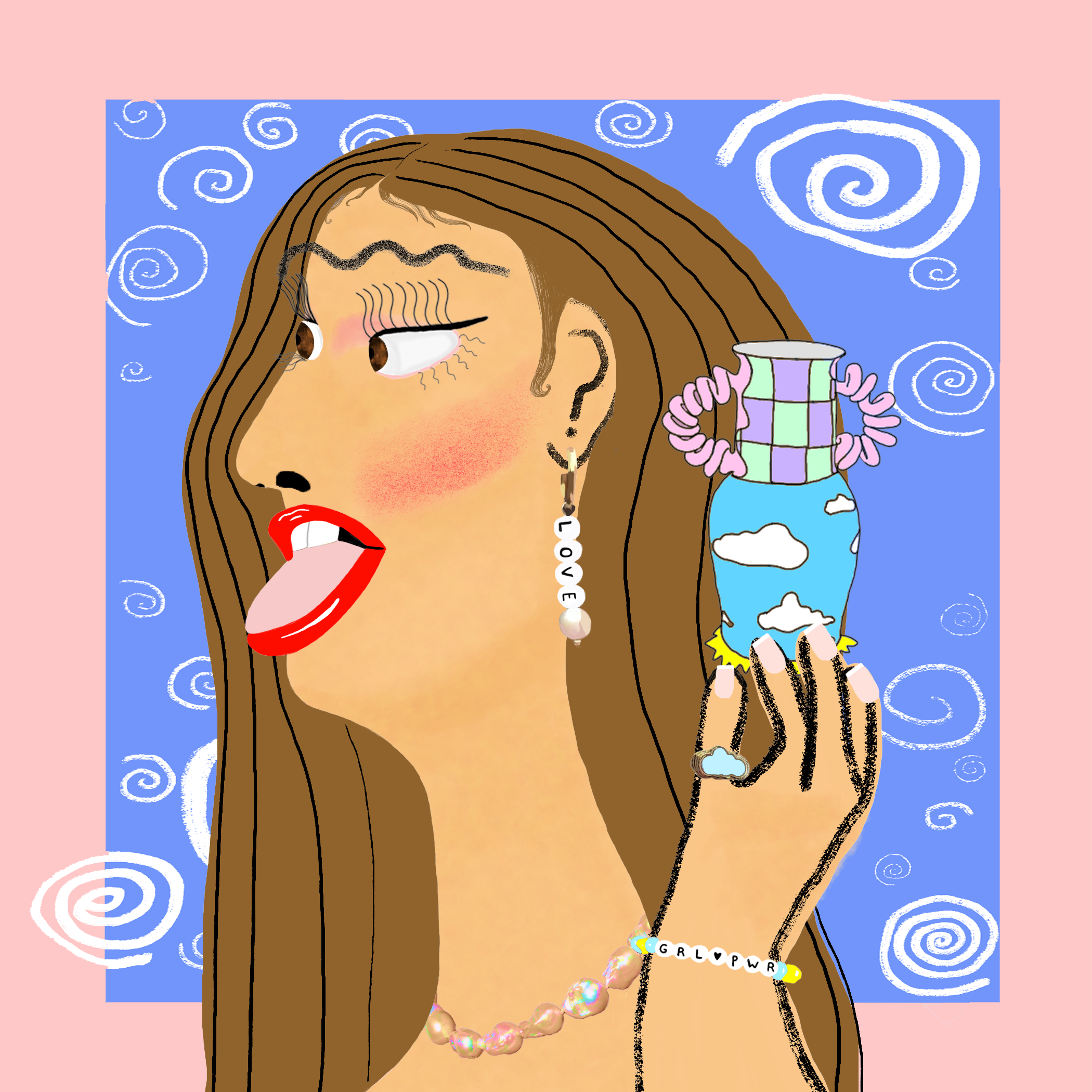 Women with Vases #74