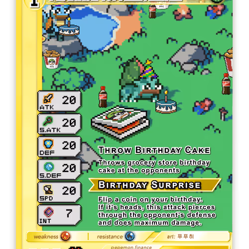 Pepesaur's 1st Anniversary