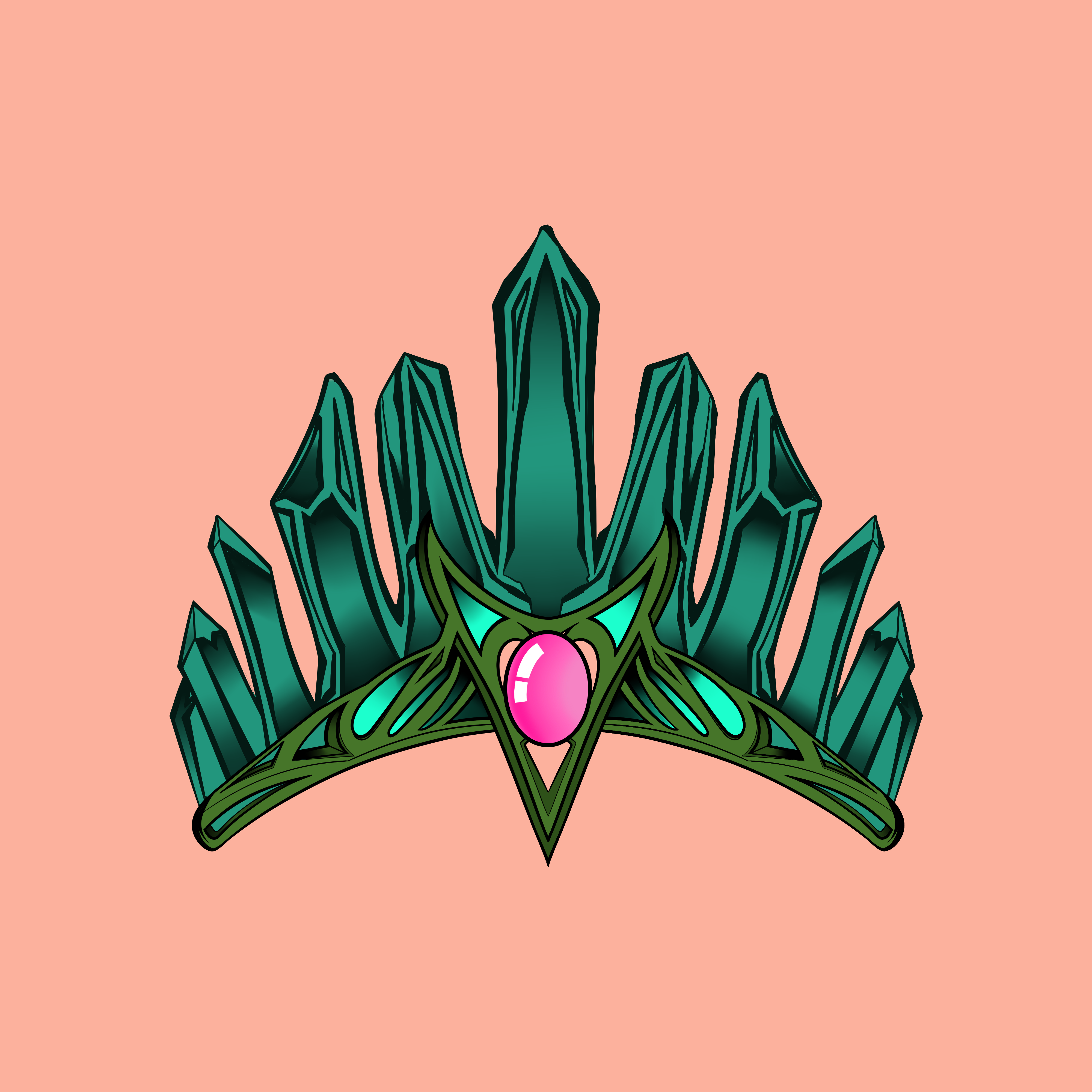 LADY CROWN #7089