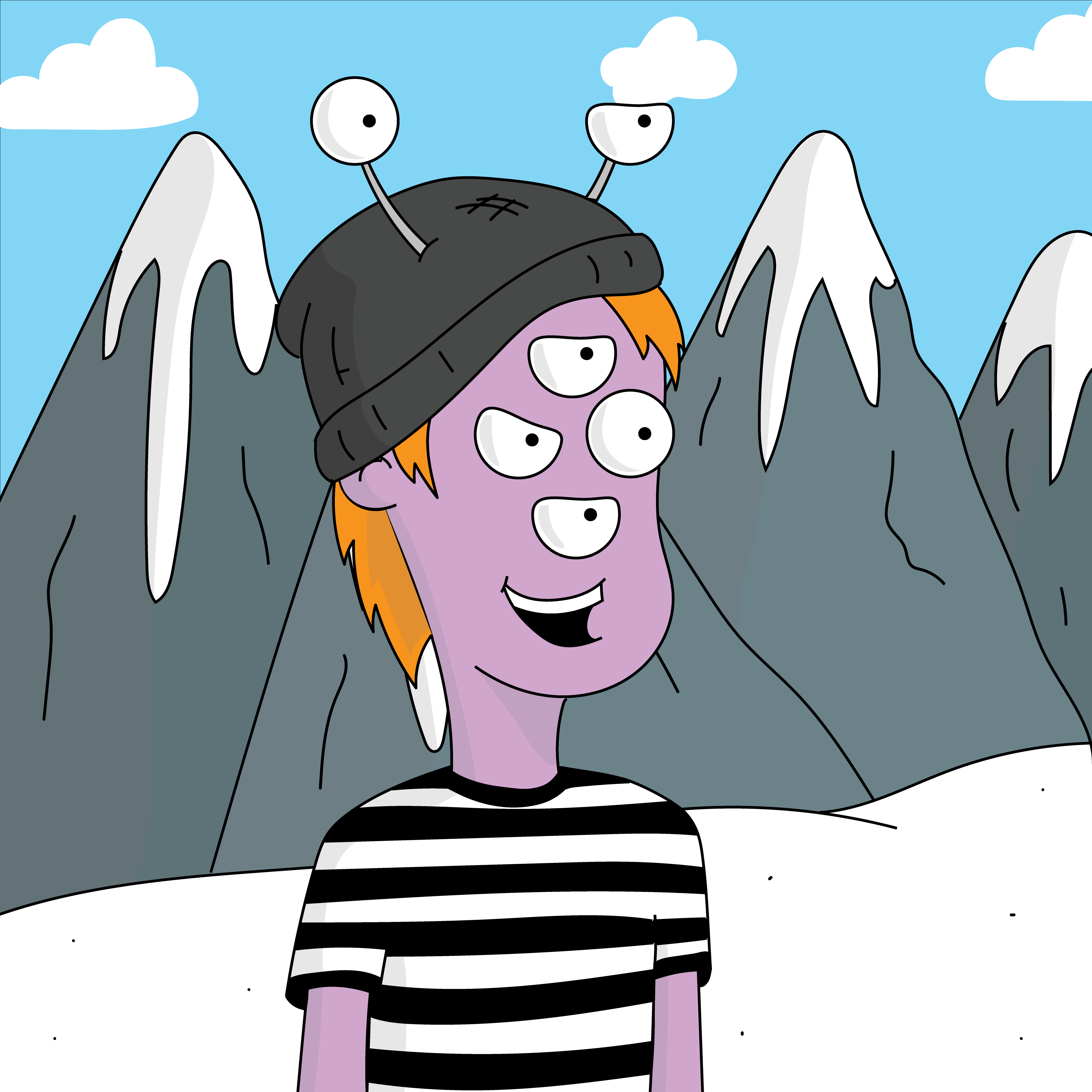 Lofrey Sanderson (The Blinkless: Oculoids #3424)