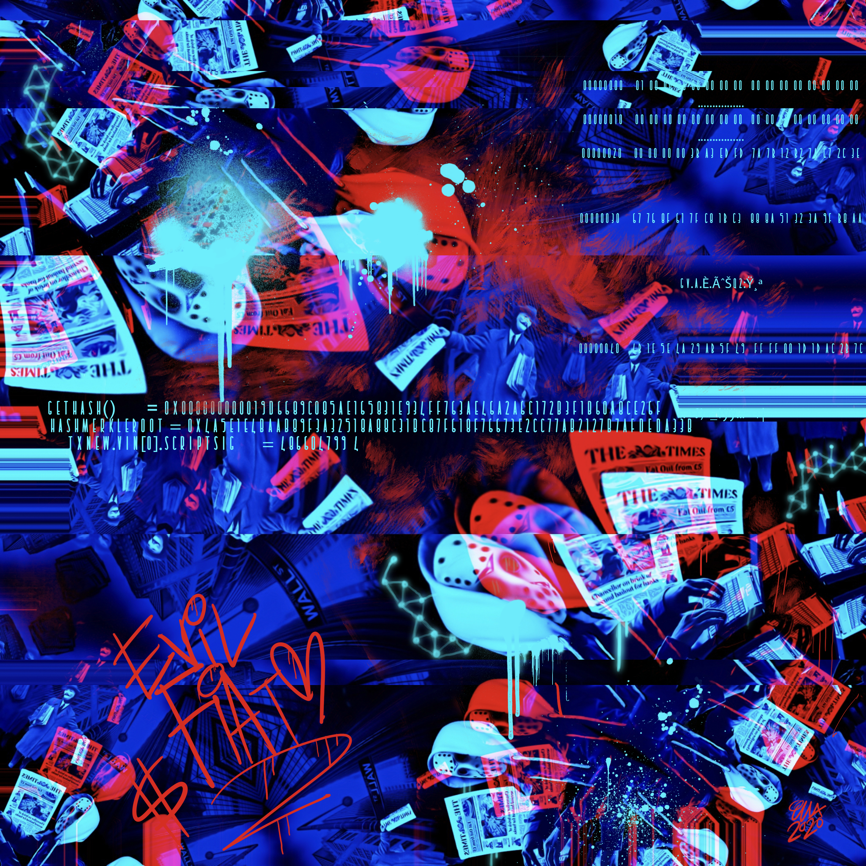  Genesis Block in Motion