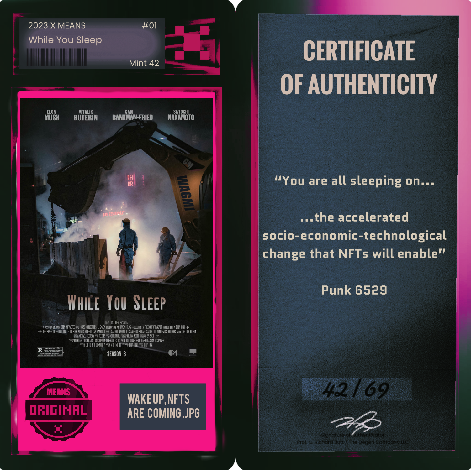 Wake Up, NFTs are coming