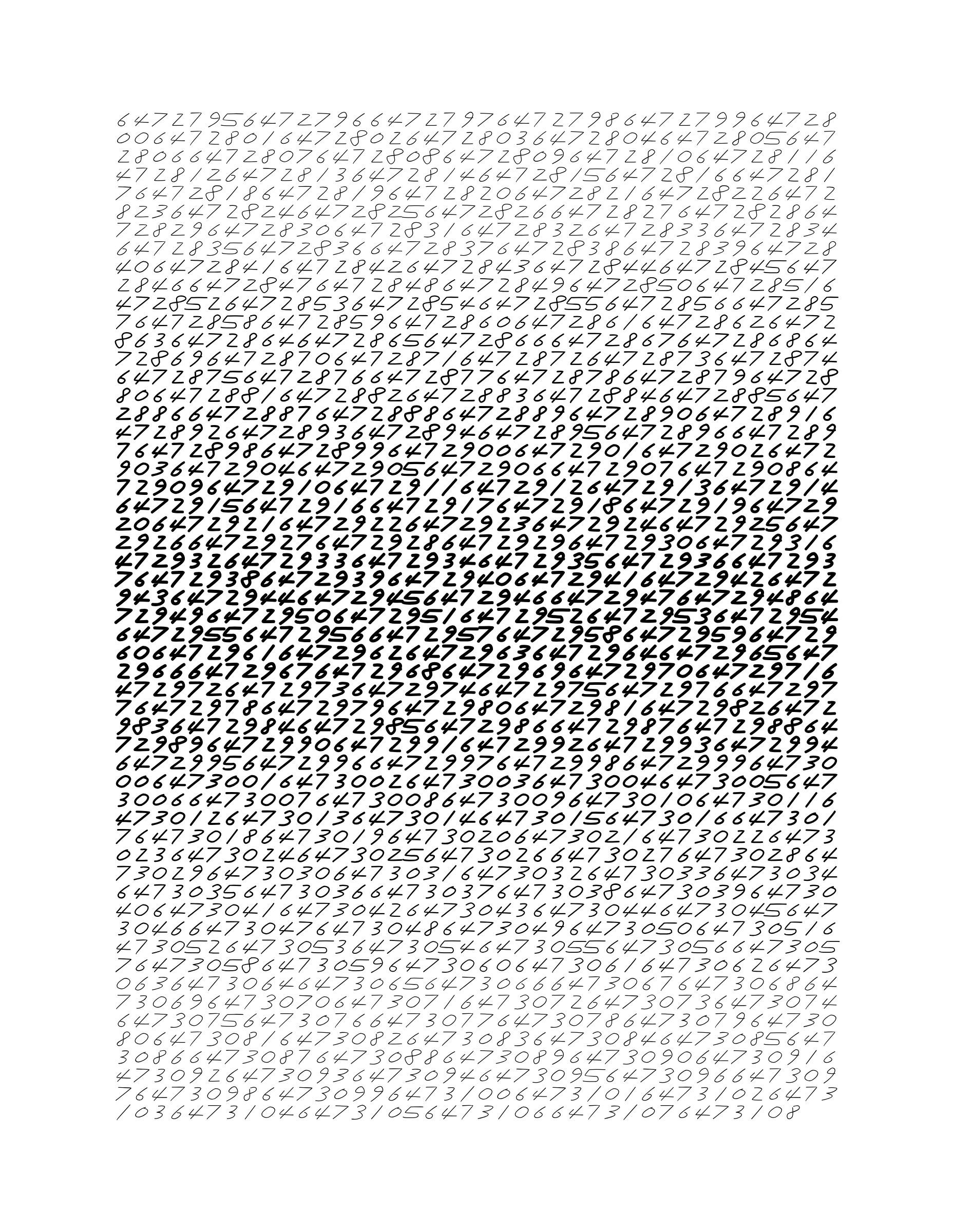 Endless (5,607,250 to Infinity) #2980