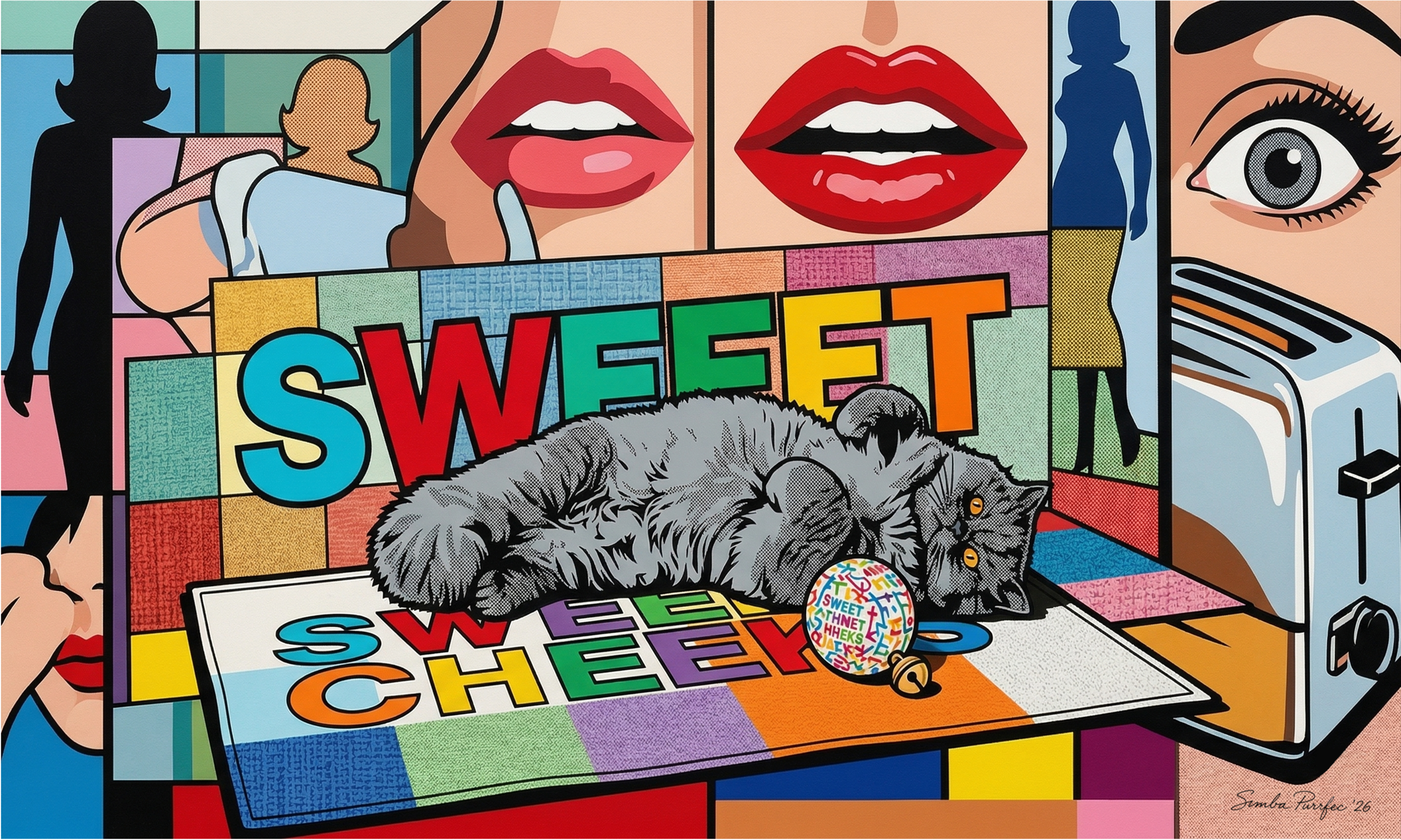 Simba Purrfect: Pop Art - Domestic Icons #11 | ALPHA