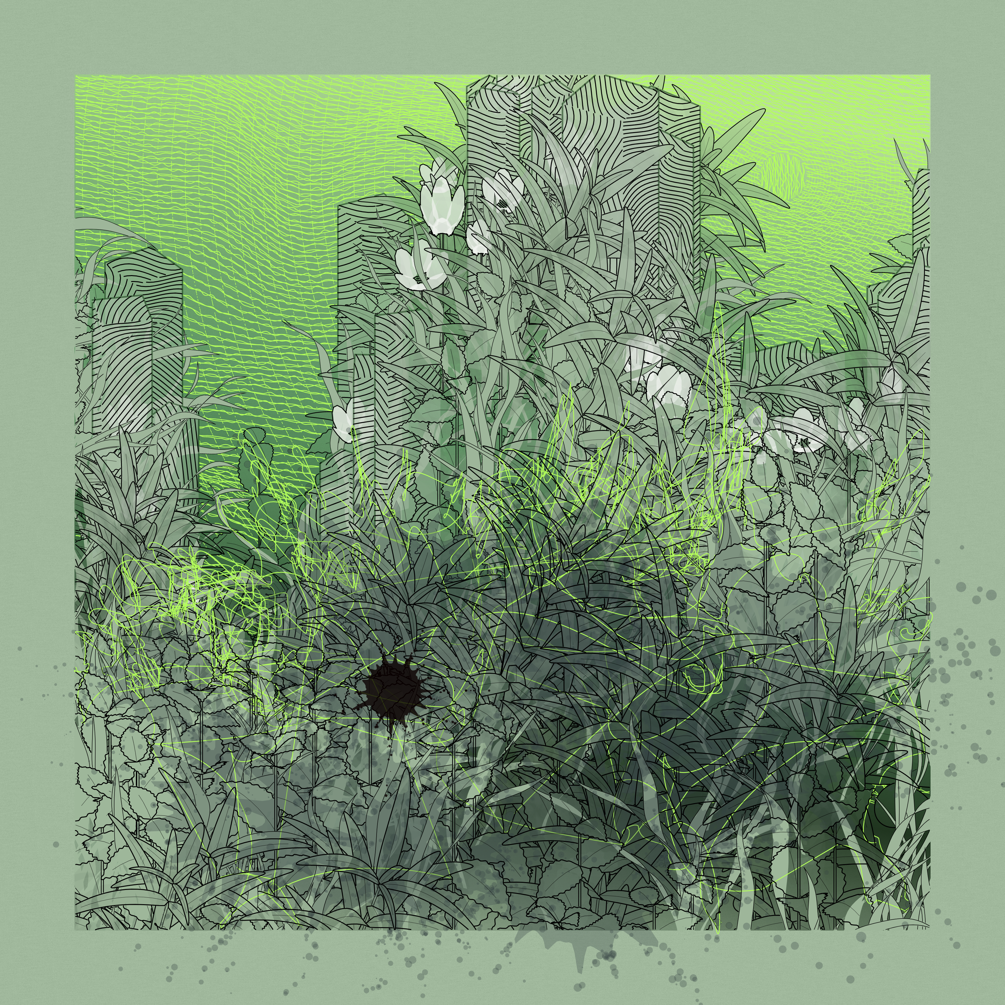Landscape with Carbon Capture #3399