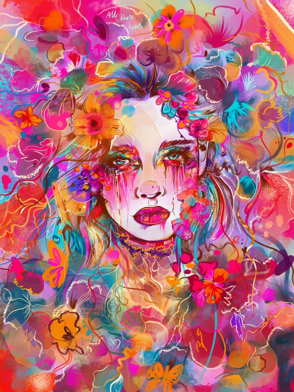 Drowning in my own tears